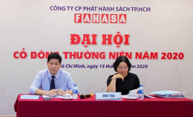 ĐẠI HỘI CỔ ĐÔNG THƯỜNG NIÊN NĂM 2020 - FAHASA