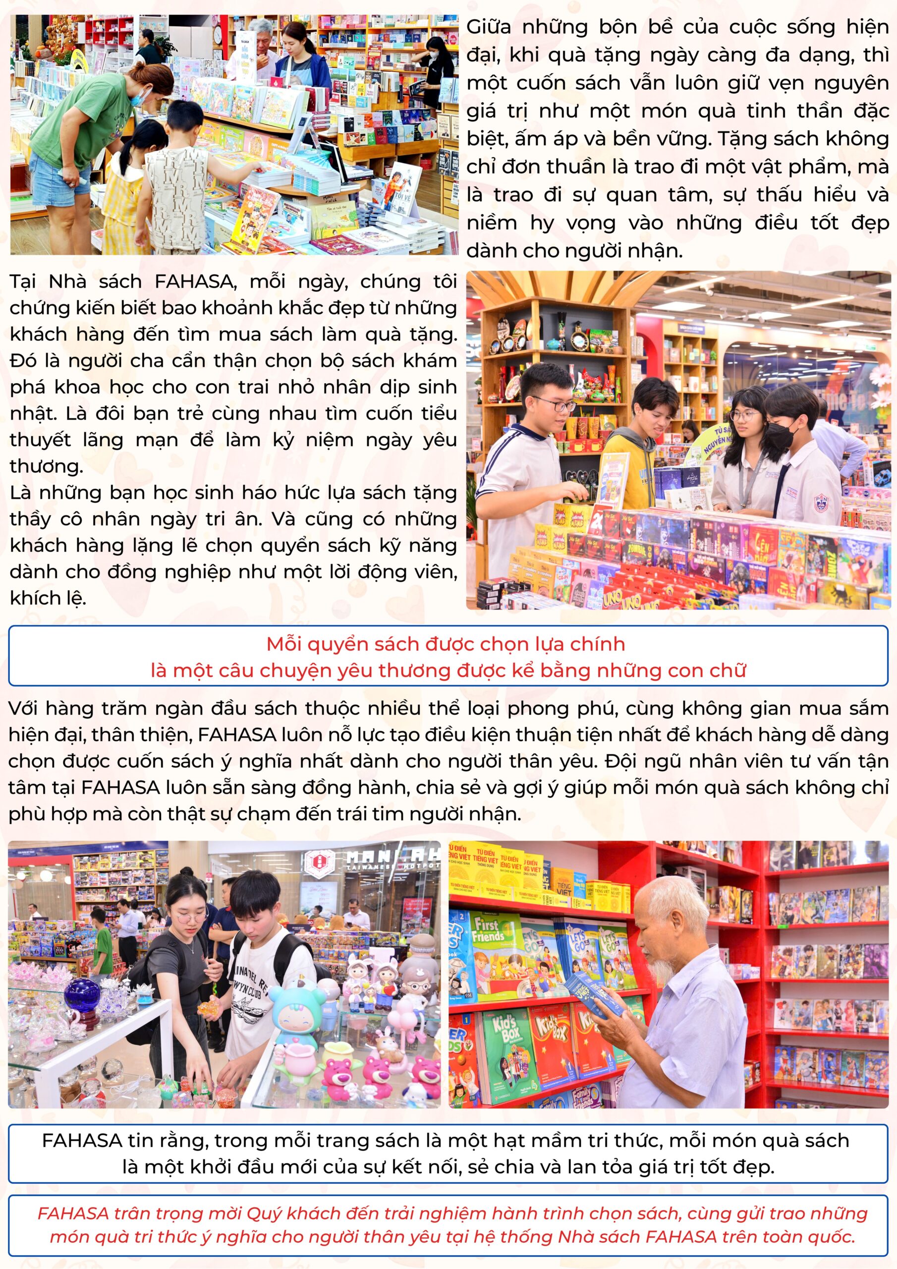 FAHASA - MÓN QUÀ TRI THỨC