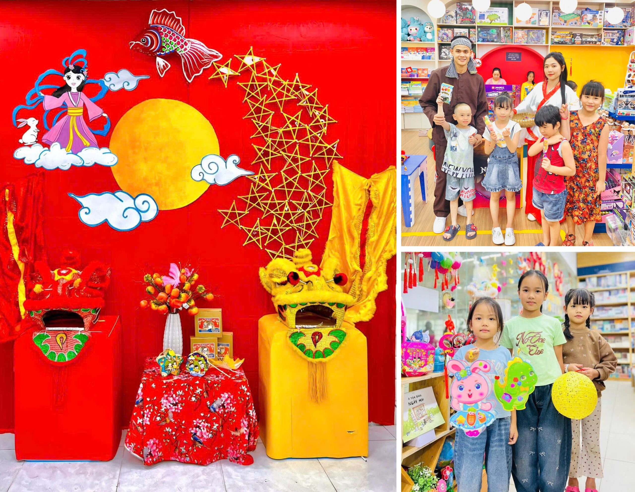Đây cũng chính là nơi để các “thiên thần nhỏ” thỏa sức khám phá, vui chơi, và cùng ba mẹ viết nên những kỷ niệm ngọt ngào. Mỗi nụ cười của các em chính là ánh trăng rằm sáng nhất, làm ấm lòng biết bao thế hệ độc giả.
