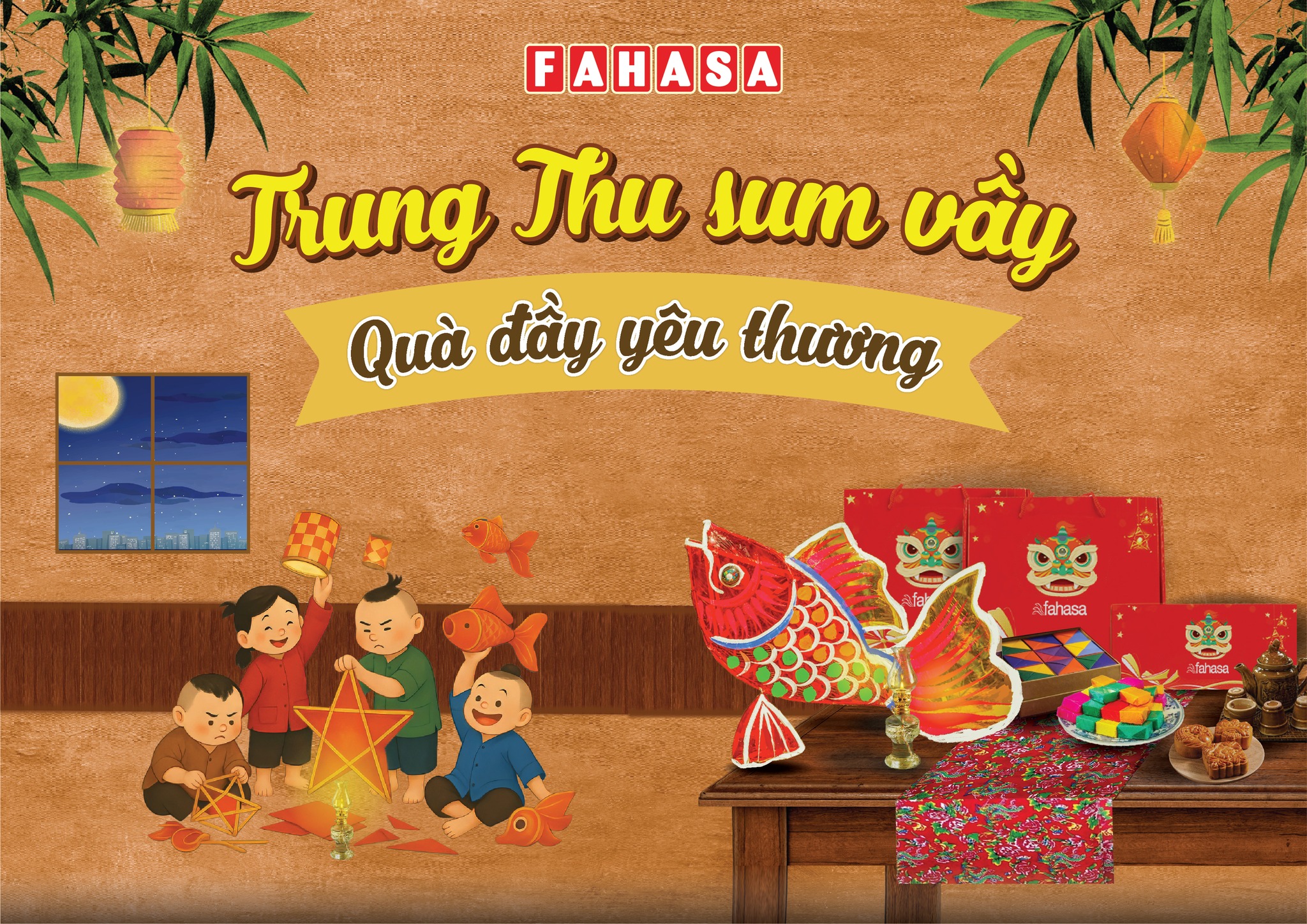 TRUNG THU TẠI FAHASA