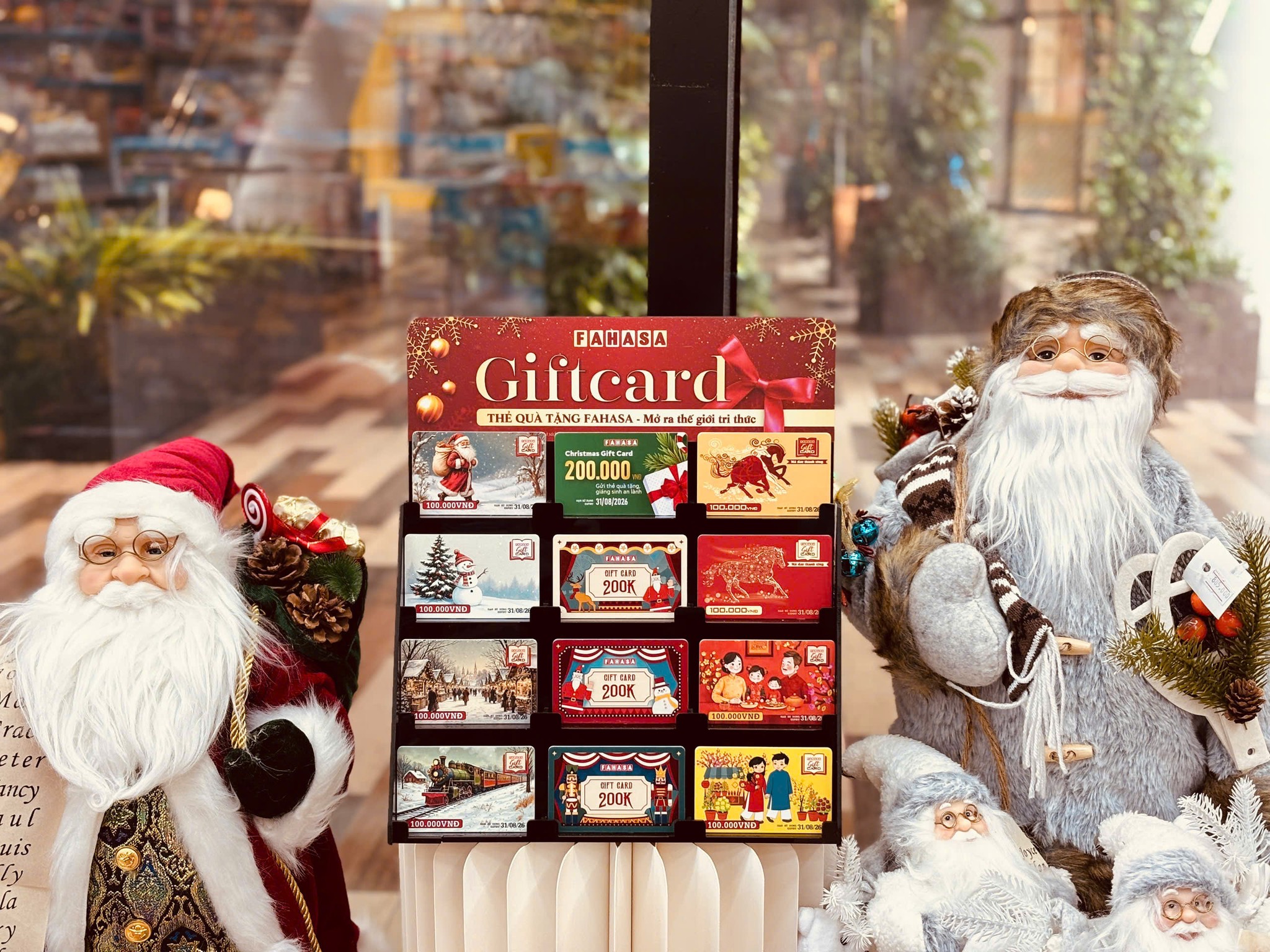 GIFT CARD - THẺ QUÀ TẶNG FAHASA, MỞ RA THẾ GIỚI TRI THỨC