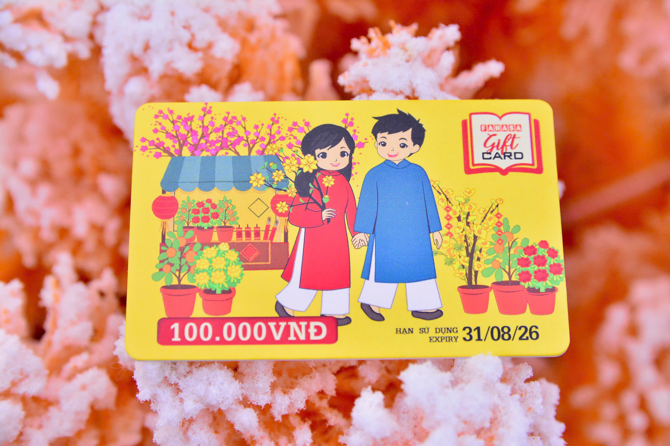 Gift Card - Thẻ Quà Tặng FAHASA, Mở Ra Thế Giới Tri Thức Gift Card - Thẻ Quà Tặng FAHASA, Mở Ra Thế Giới Tri Thức