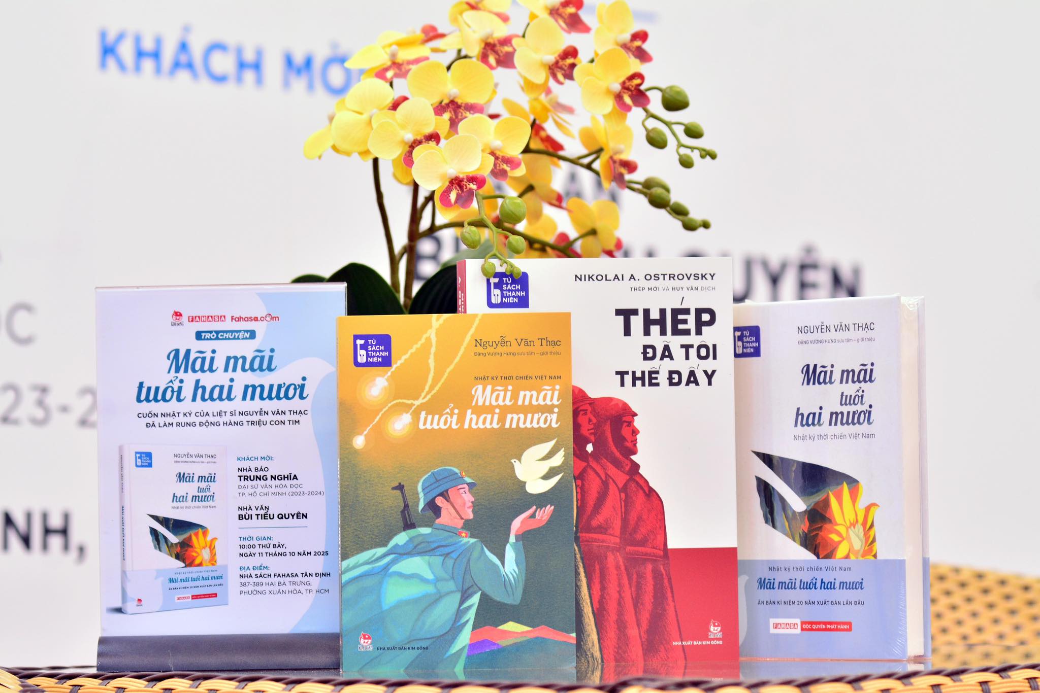 Giao Lưu & Giới Thiệu Sách “Mãi Mãi Tuổi Hai Mươi” - Ấn Bản Kỷ Niệm 20 Năm tại Nhà sách FAHASA Tân Định