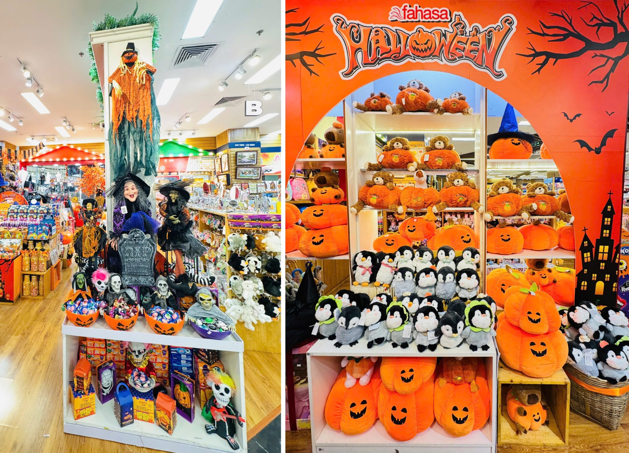Nhà sách FAHASA Tân Phú - Điểm đến lễ hội Halloween rực rỡ sắc cam Nhà sách FAHASA Tân Phú - Điểm đến lễ hội Halloween rực rỡ sắc cam