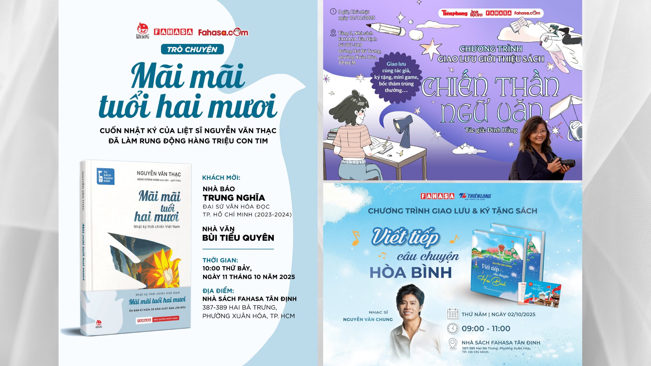 su kien tai nha sach FAHASA tan dinh