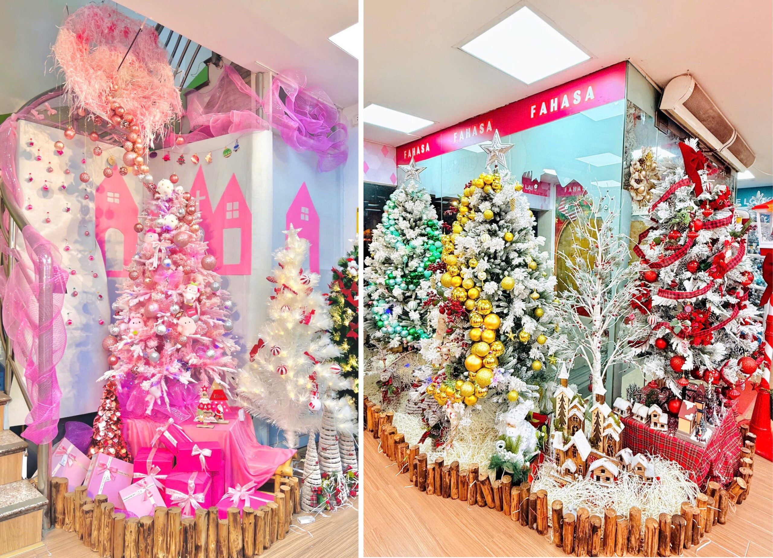 10+ Ý tưởng trang trí Noel cửa kính đẹp, đơn giản và dễ thực hiện