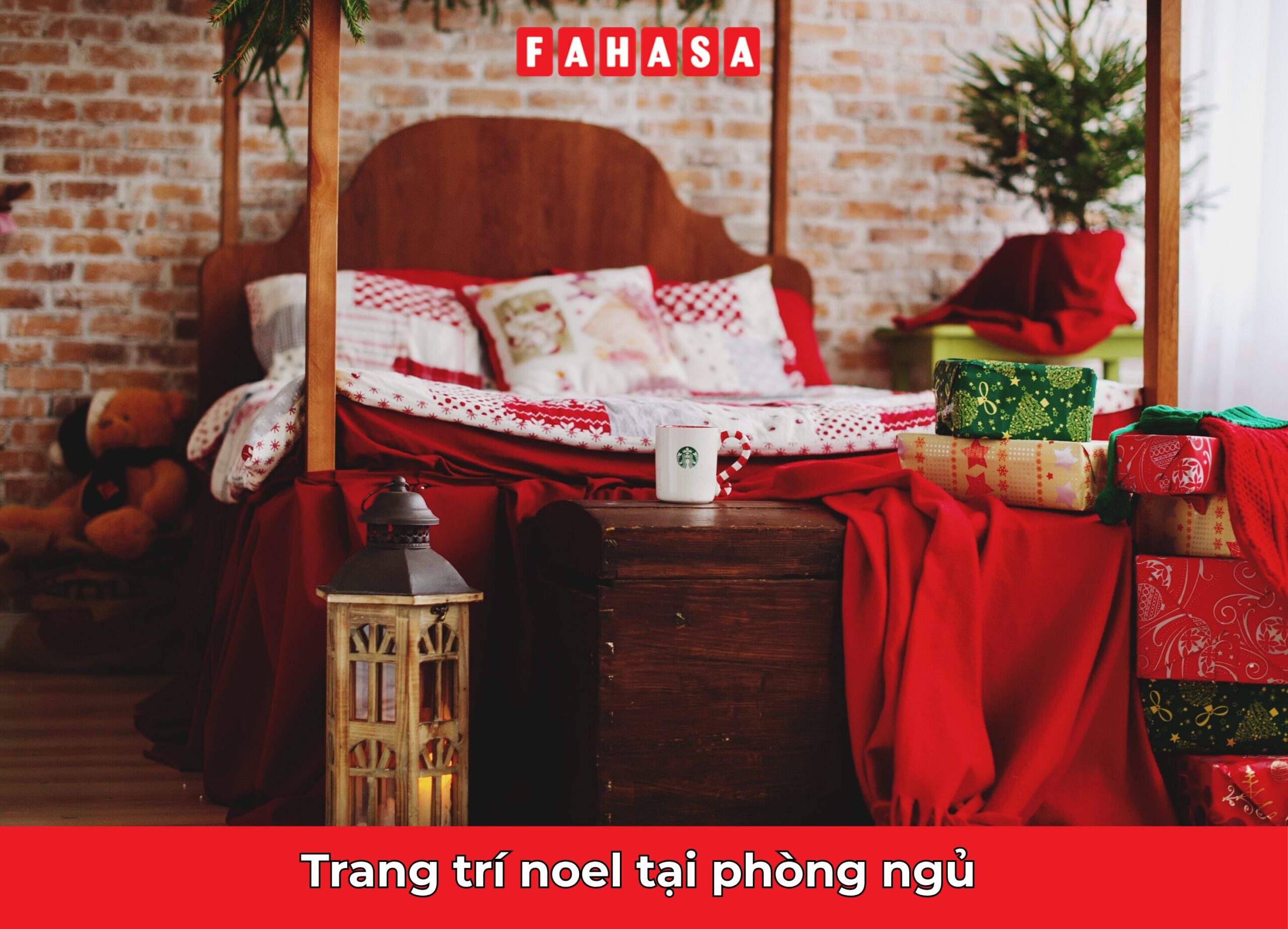 trang trí noel tại phòng ngủ trang trí noel tại phòng ngủ