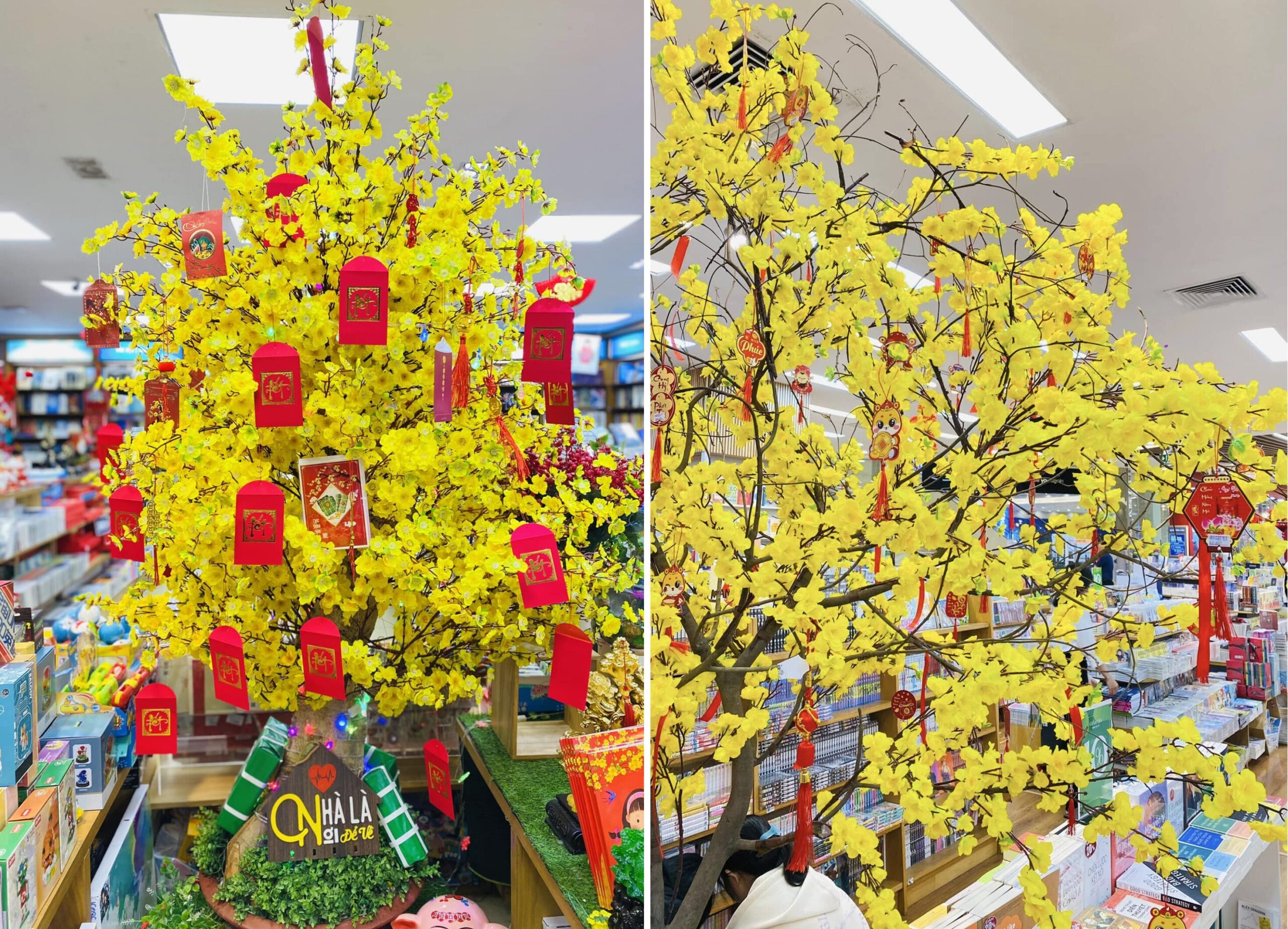 Gợi ý trang trí Tết 2026: Nhóm trang trí Tết gia đình ấm áp và truyền thống. Nguồn: FAHASA Gợi ý trang trí Tết 2026: Nhóm trang trí Tết gia đình ấm áp và truyền thống. Nguồn: FAHASA