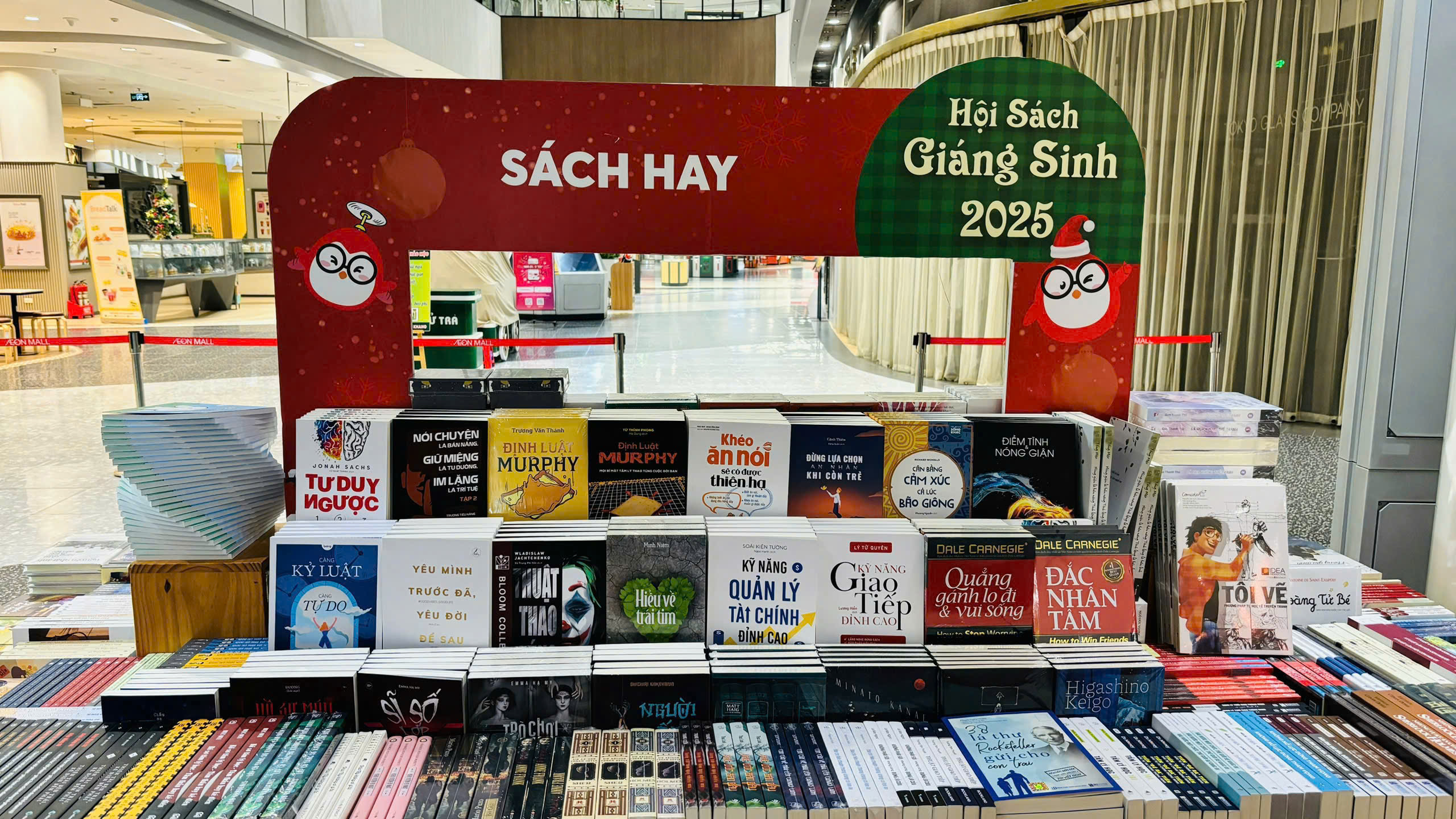 Công Ty FAHASA Hội Sách Giáng Sinh 2025 Đang Diễn Ra Tại Aeon Mall Hải Phòng Lê Chân Công Ty FAHASA Hội Sách Giáng Sinh 2025 Đang Diễn Ra Tại Aeon Mall Hải Phòng Lê Chân