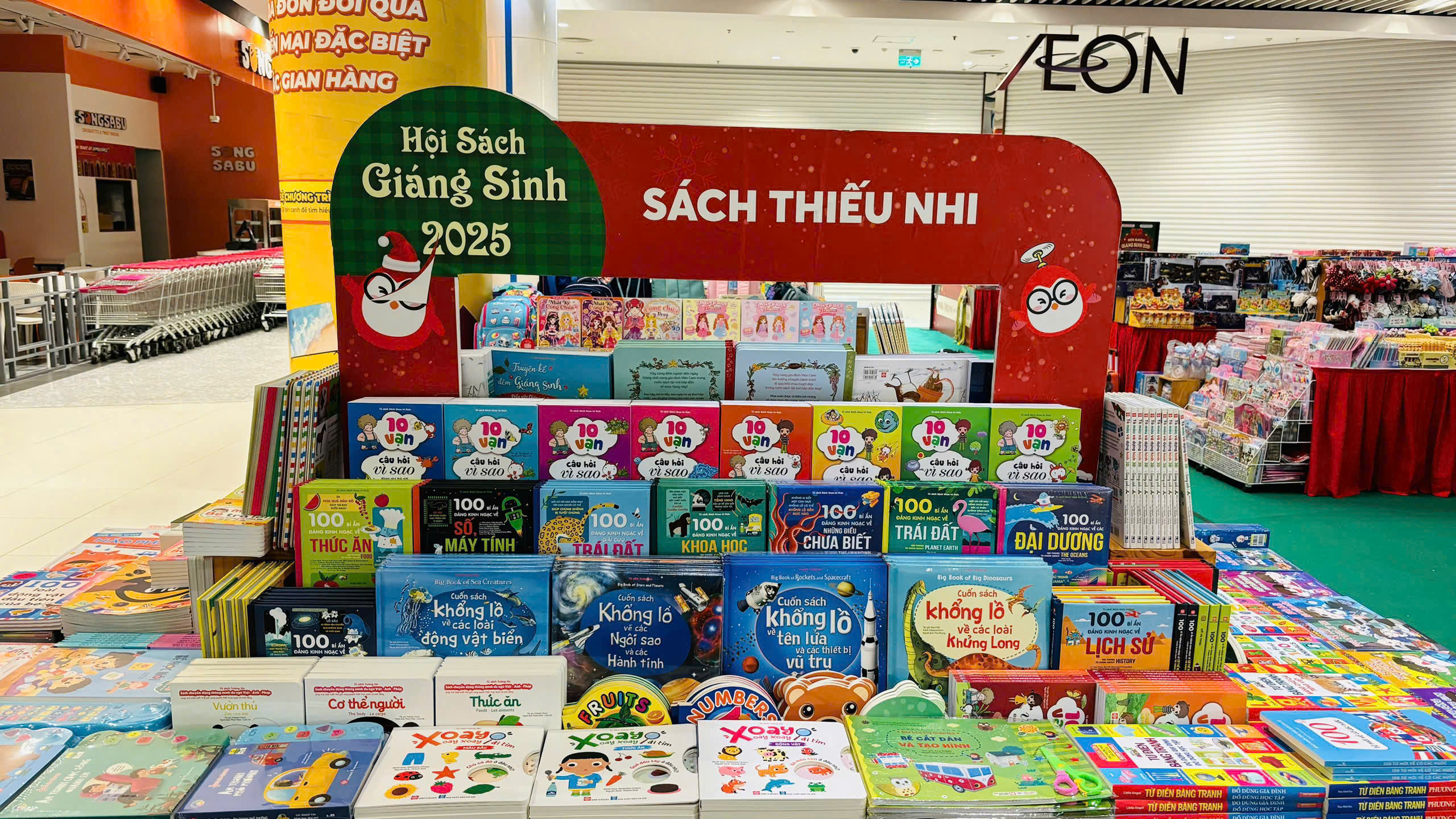 Công Ty FAHASA Hội Sách Giáng Sinh 2025 Đang Diễn Ra Tại Aeon Mall Hải Phòng Lê Chân Công Ty FAHASA Hội Sách Giáng Sinh 2025 Đang Diễn Ra Tại Aeon Mall Hải Phòng Lê Chân