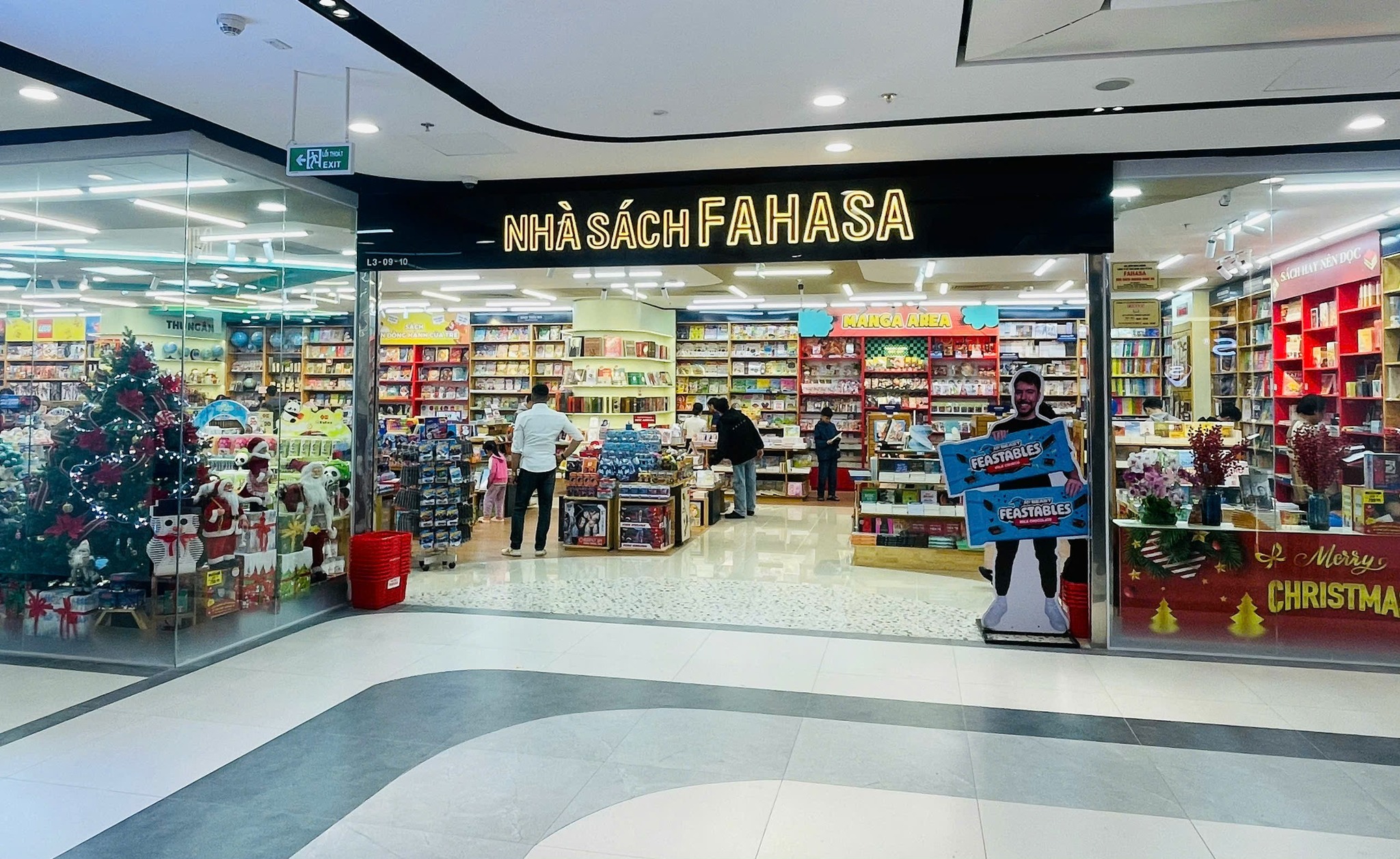 Mặt tiền Nhà Sách FAHASA Nghệ An