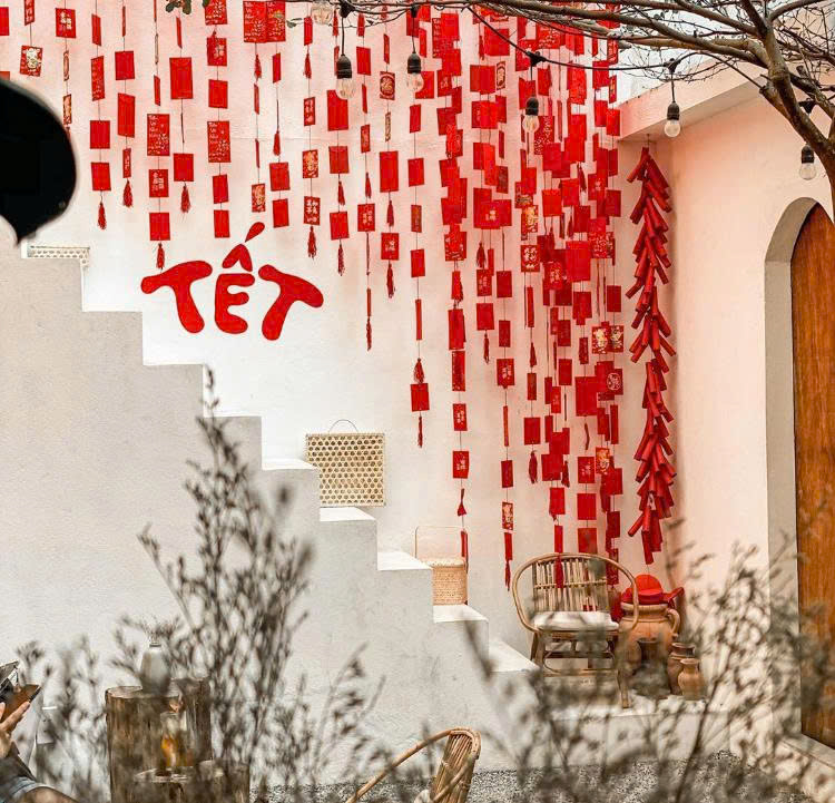 Trang trí Tết bằng bao lì xì sáng tạo Trang trí Tết bằng bao lì xì sáng tạo