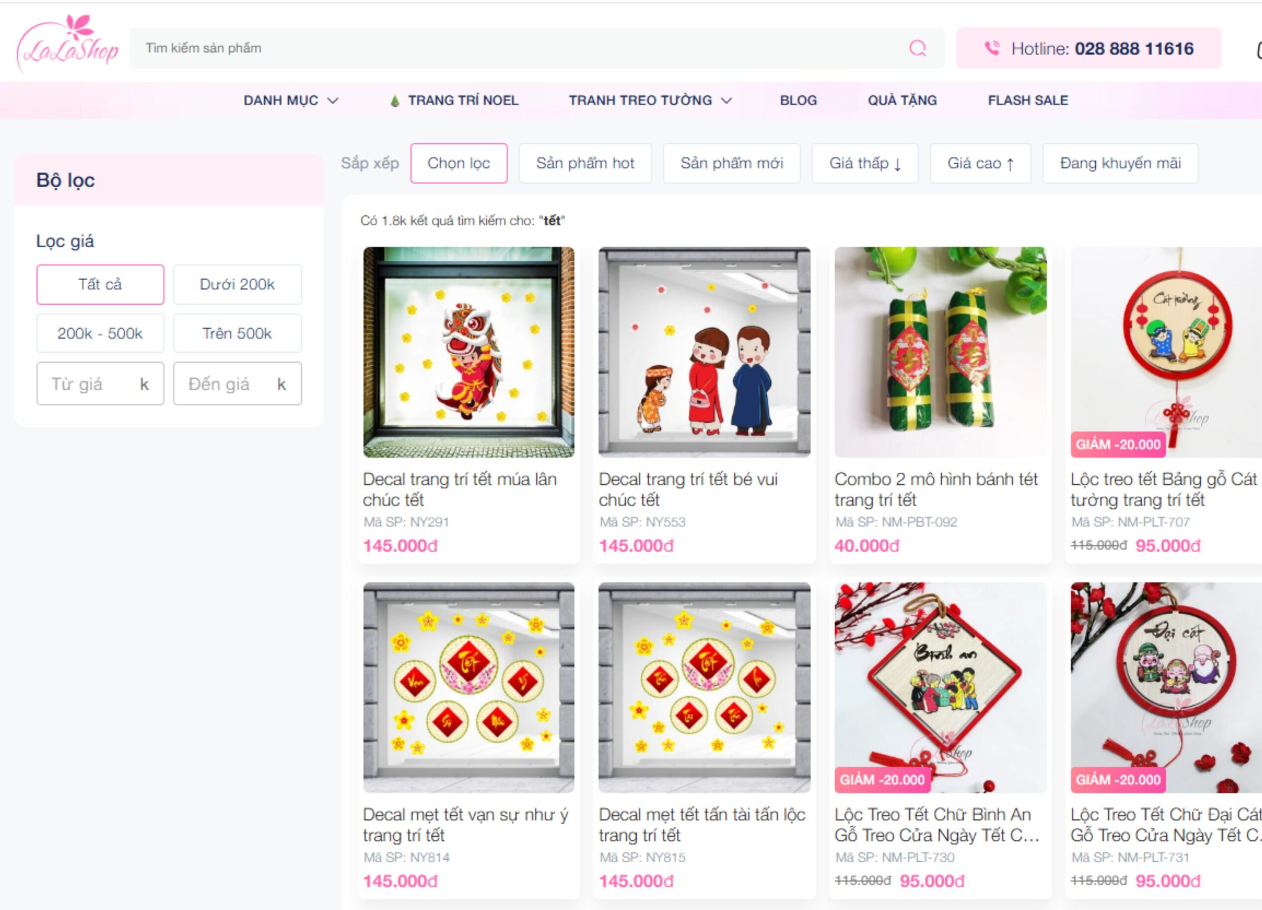Cửa hàng bán đồ trang trí tết 2026 đẹp, đa dạng và giá tốt ở TP.HCM: Lalashop Cửa hàng bán đồ trang trí tết 2026 đẹp, đa dạng và giá tốt ở TP.HCM: Lalashop