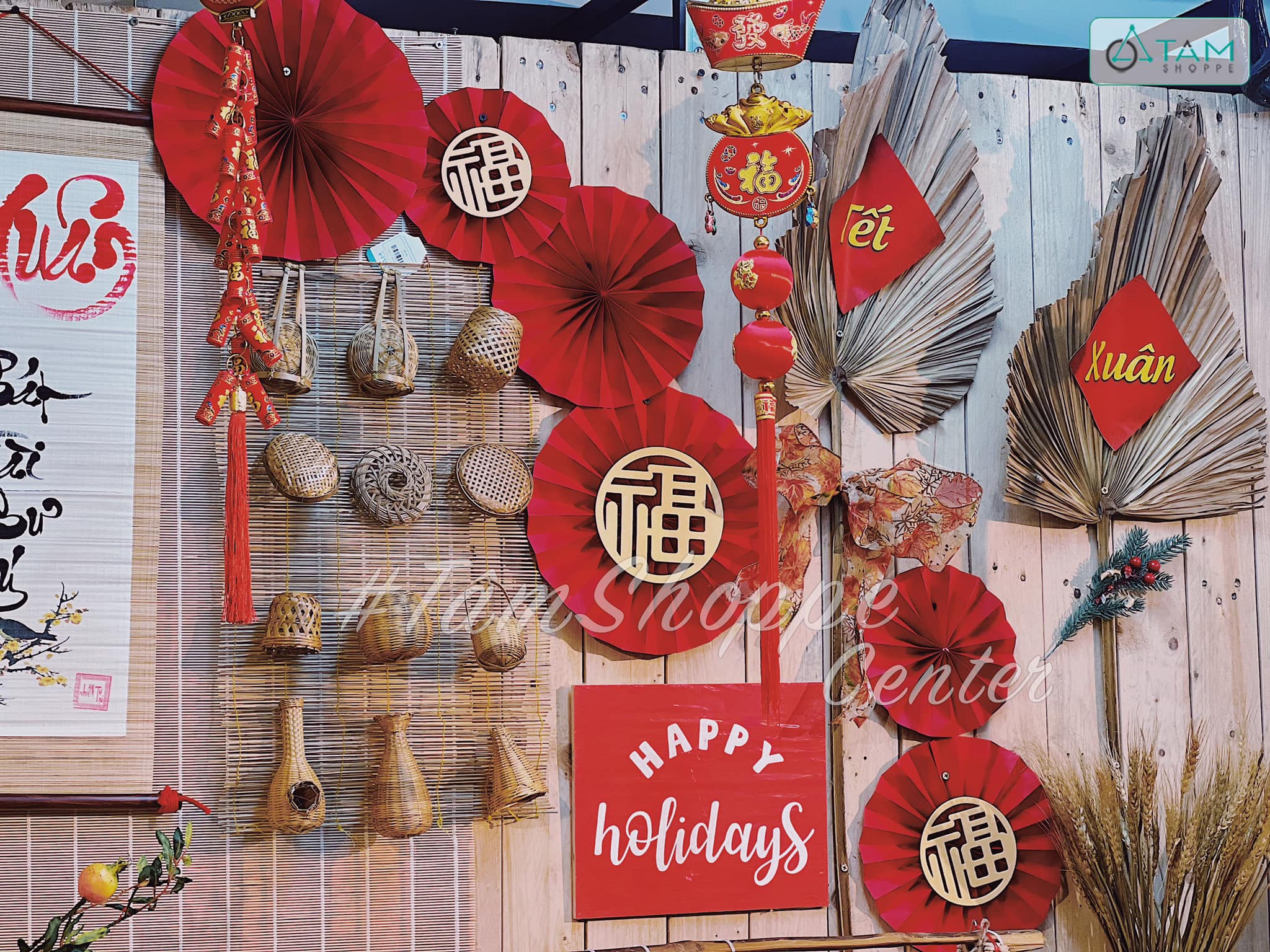 Cửa hàng bán đồ trang trí tết 2026 đẹp, đa dạng và giá tốt ở TP.HCM: Tâm Shoppe Cửa hàng bán đồ trang trí tết 2026 đẹp, đa dạng và giá tốt ở TP.HCM: Tâm Shoppe