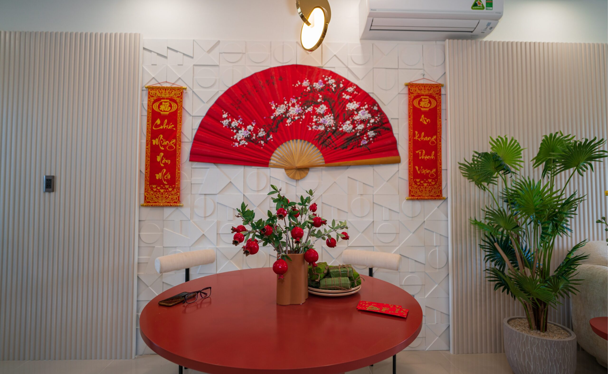 Tiêu chí chọn layout trang trí sảnh chung cư ngày Tết