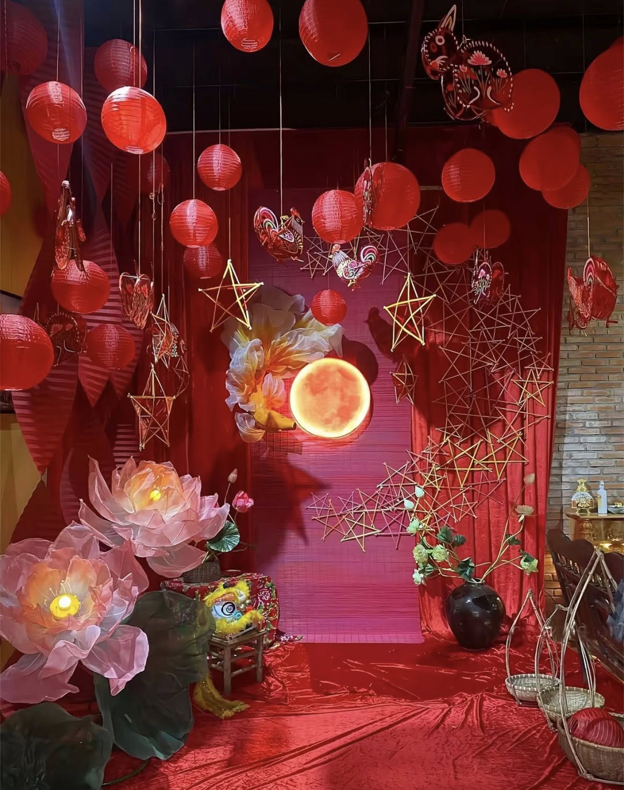 Combo trang trí Tết xưa, hoài niệm cho F&B