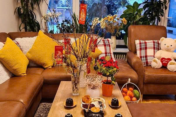 Giữ sự hài hòa và đồng bộ trong tổng thể phòng khách Giữ sự hài hòa và đồng bộ trong tổng thể phòng khách