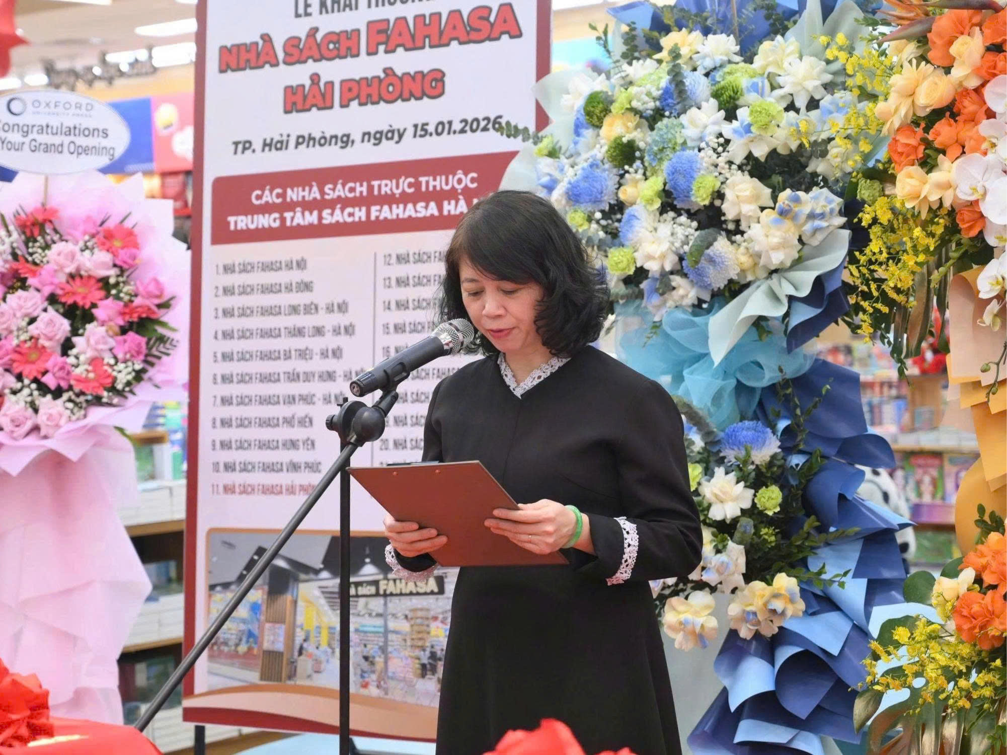 Hình ảnh tại Lễ khai trương Nhà sách FAHASA Hải Phòng - diện mạo mới