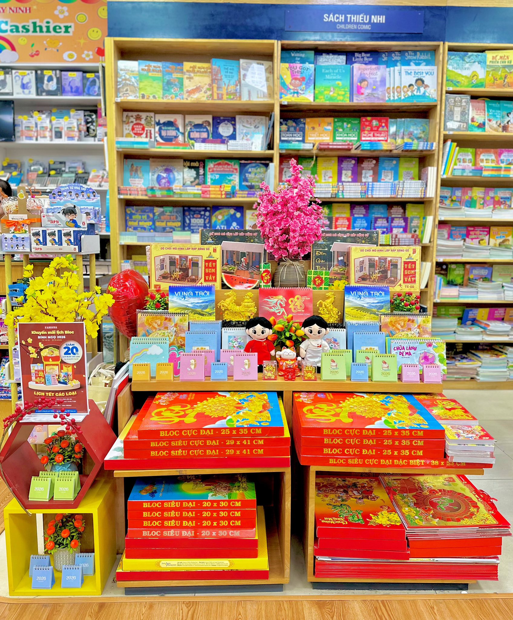 Qùa tết: Lịch bloc Tết, lịch bàn Tết