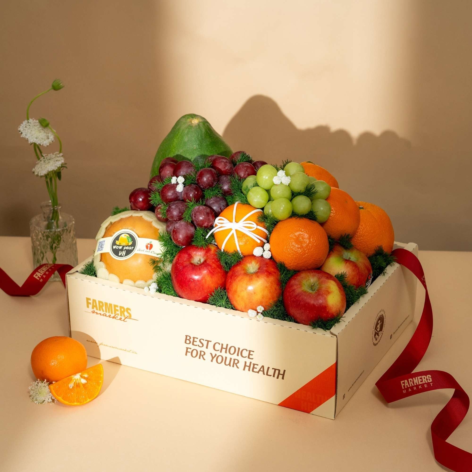 Địa chỉ mua giỏ quà tết: Siêu thị FARMERS MARKET Địa chỉ mua giỏ quà tết: Siêu thị FARMERS MARKET