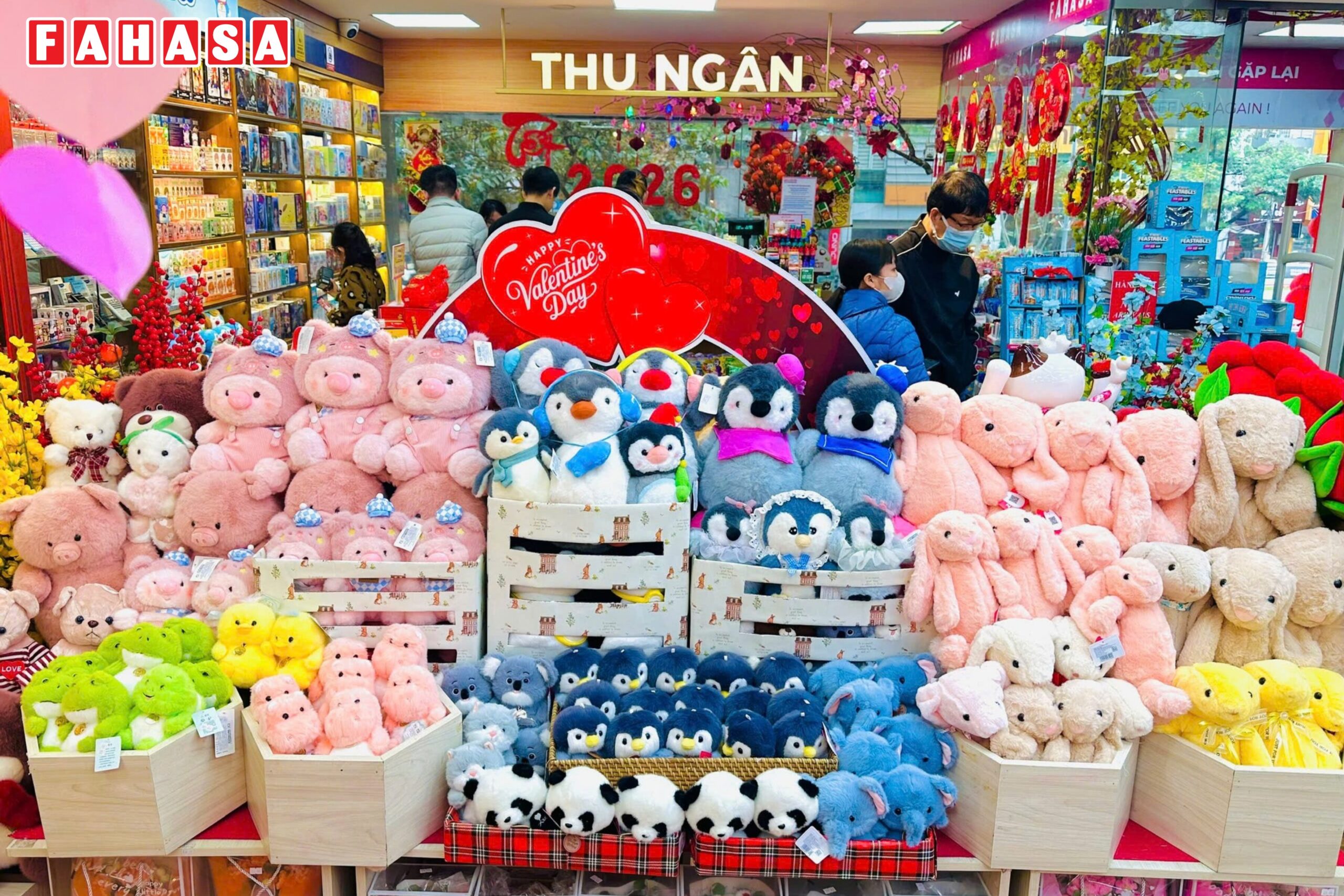 10+ địa chỉ mua quà Valentine uy tín, giá rẻ tại Hà Nội: Nhà sách FAHASA