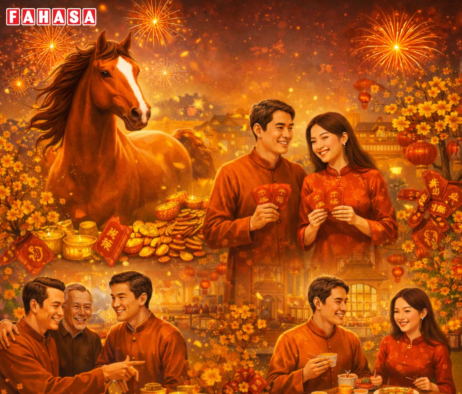 Phong Thủy Tết 2026 - 5 Con Giáp Dễ Gặp May Mắn, Đón Lộc Đầu Năm: Tuổi Ngọ