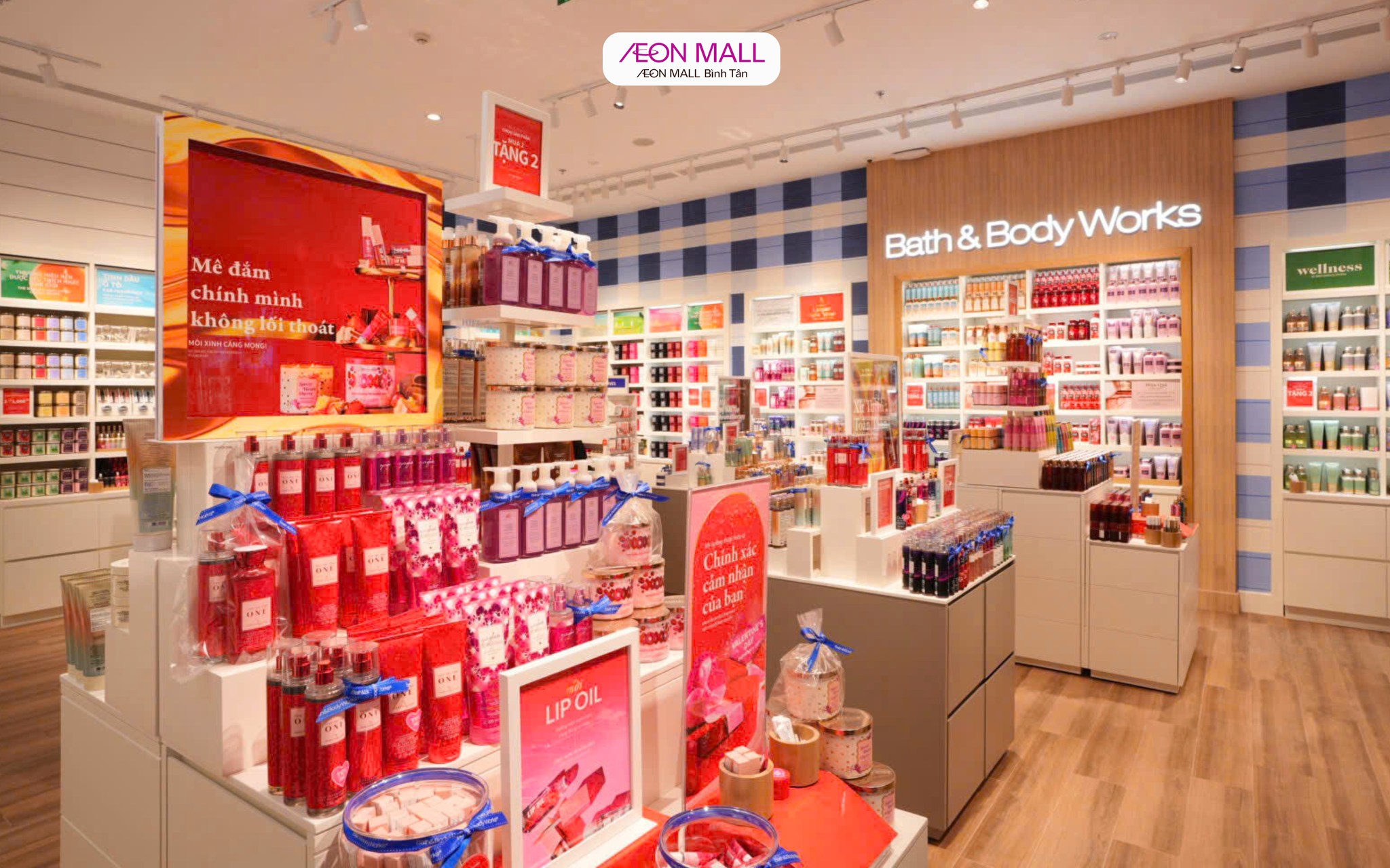 Địa chỉ mua quà Valentine uy tín, giá rẻ tại TP Hồ Chí Minh: TTTM AEON Mall 