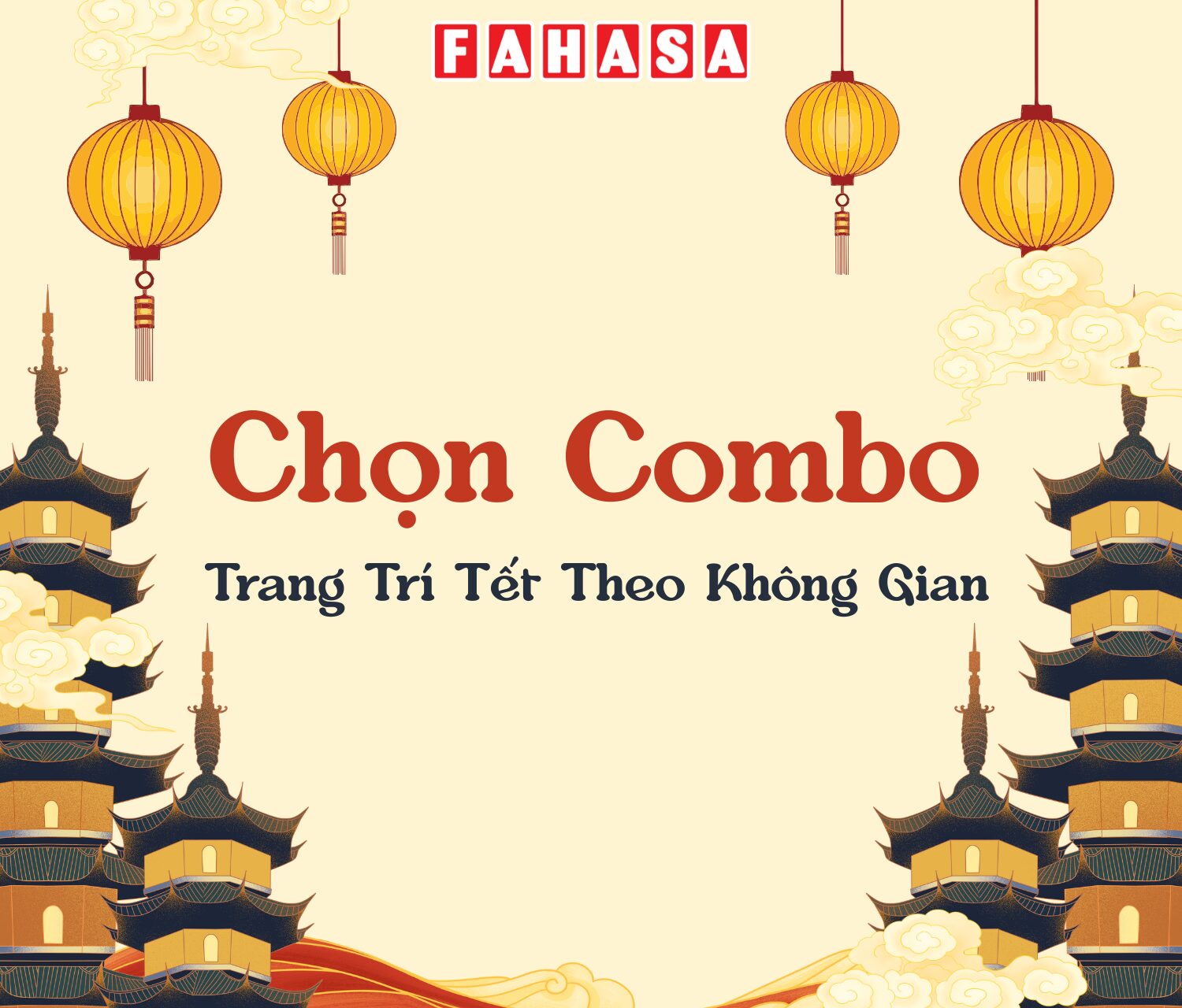 Chọn Combo Trang Trí Tết Theo Không Gian