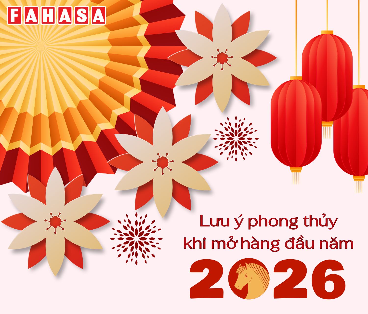 Lưu ý phong thủy khi mở hàng đầu năm Bính Ngọ 2026