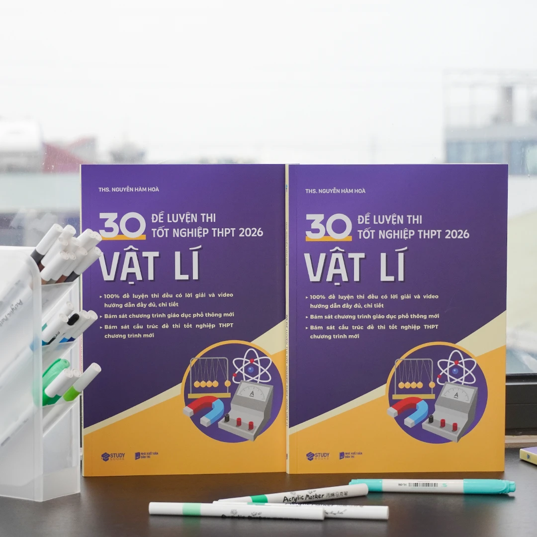 30 Đề Luyện Thi Tốt Nghiệp THPT 2026 - Vật Lí Tại FAHASA