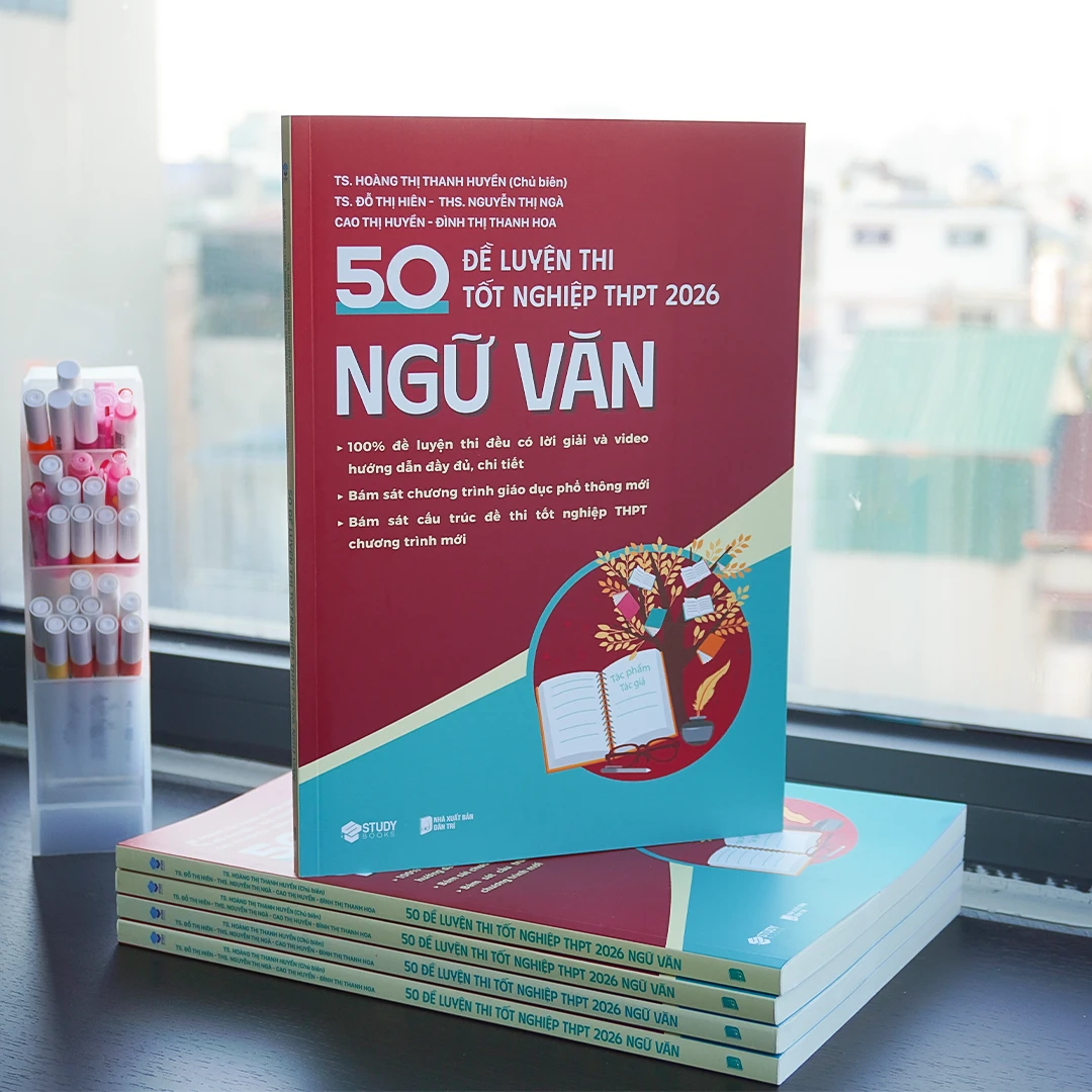 50 Đề Luyện Thi Tốt Nghiệp THPT 2026 - Ngữ Văn tại FAHASA