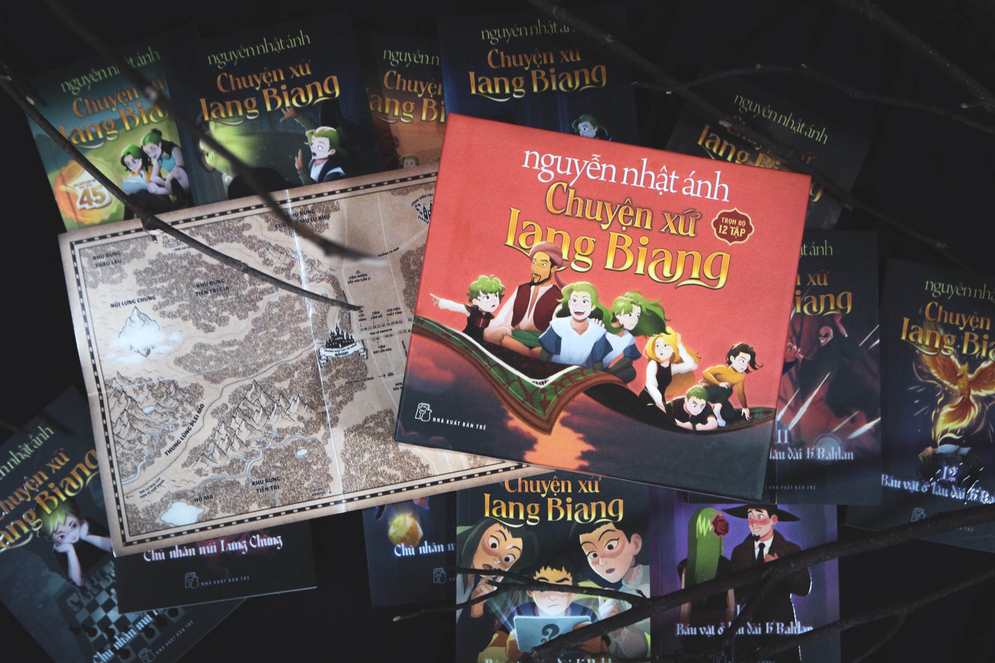 Boxset Chuyện Xứ Lang Biang - Khổ Bỏ Túi (Hộp 12 Cuốn) Tại FAHASA
