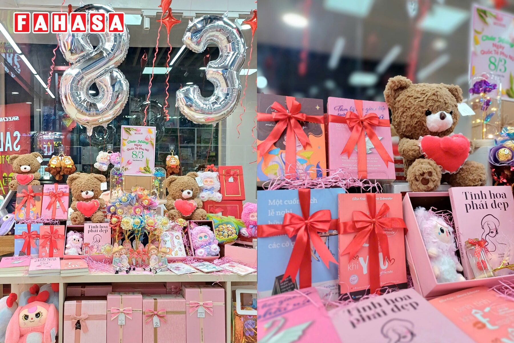Gợi Ý Quà Tặng 8/3 Ý Nghĩa Cho Mẹ, Vợ Và Phái Đẹp tại Nhà sách FAHASA