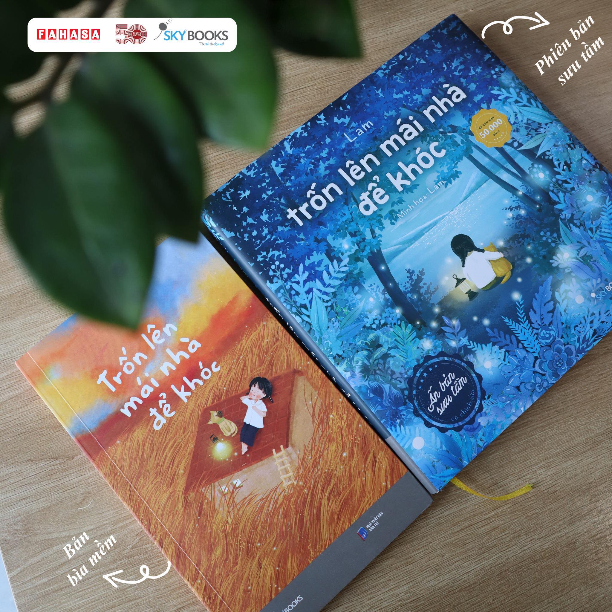 Trốn Lên Mái Nhà Để Khóc. Nguồn ảnh: FAHASA