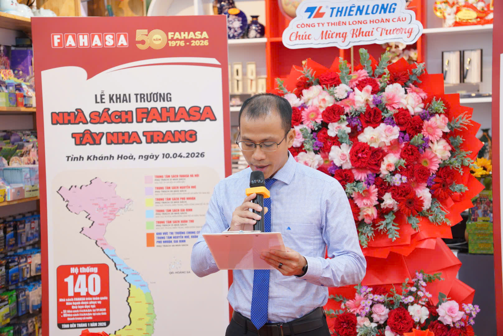 khai trương Nhà sách FAHASA Tây Nha Trang khai trương Nhà sách FAHASA Tây Nha Trang