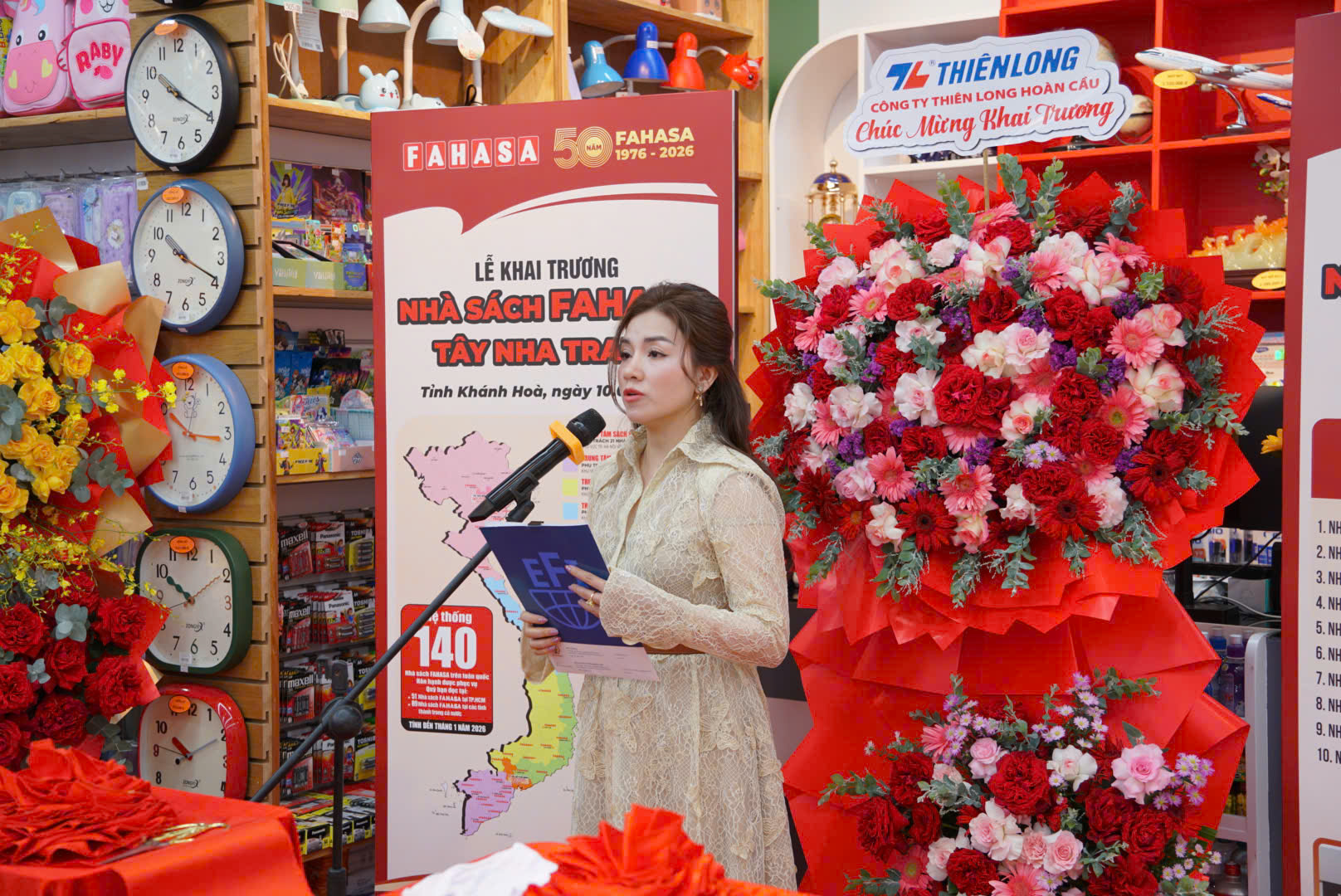 khai trương Nhà sách FAHASA Tây Nha Trang khai trương Nhà sách FAHASA Tây Nha Trang