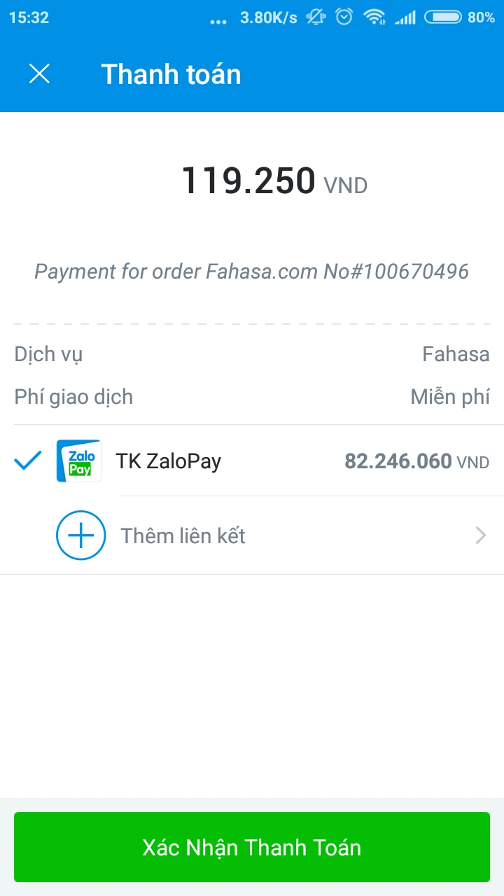 Hình thức thanh toán của FAHASA Hình thức thanh toán của FAHASA