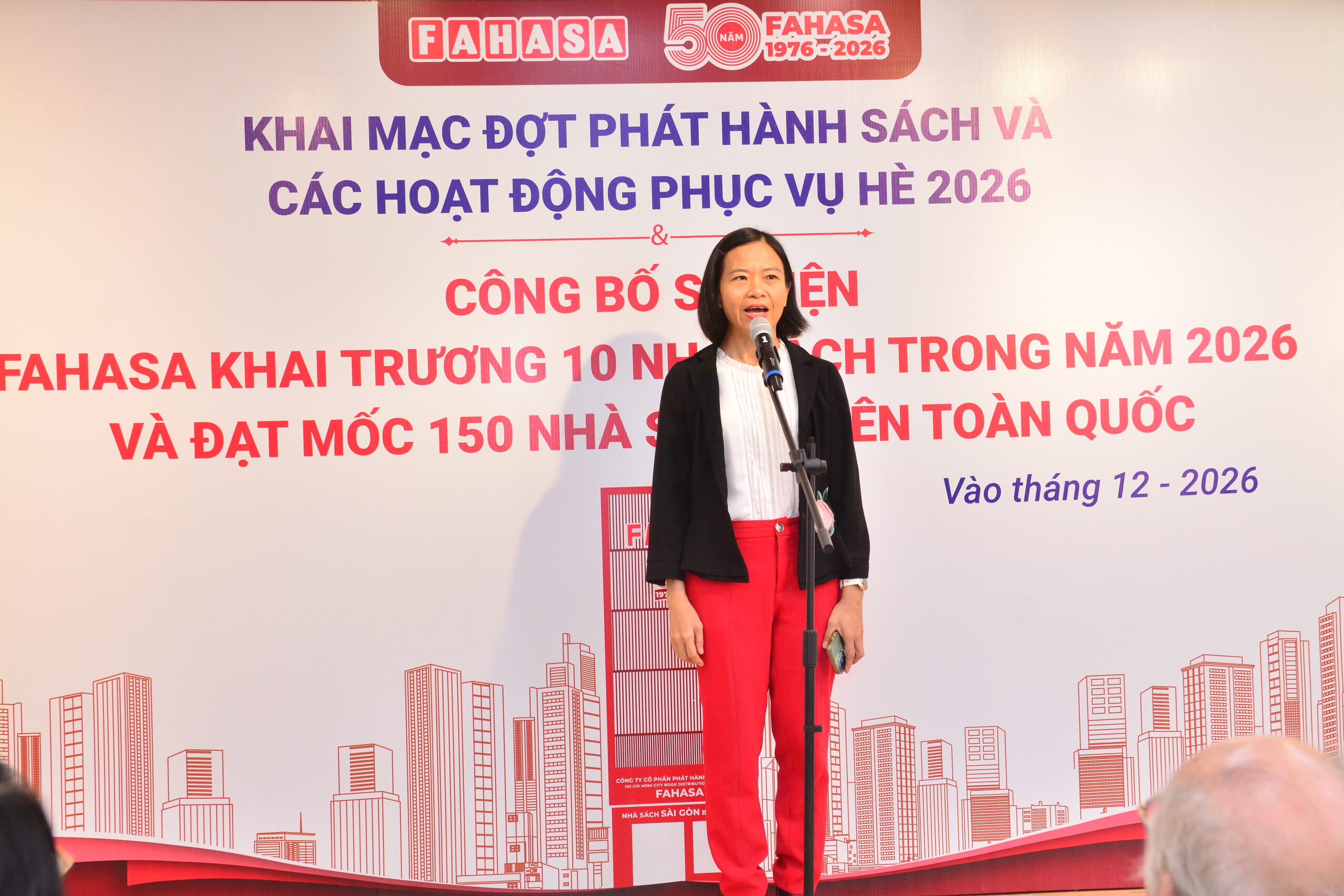 FAHASA công bố sự kiện khai trương 10 nhà sách trong năm 2026 và đạt mốc 150 nhà sách trên toàn quốc