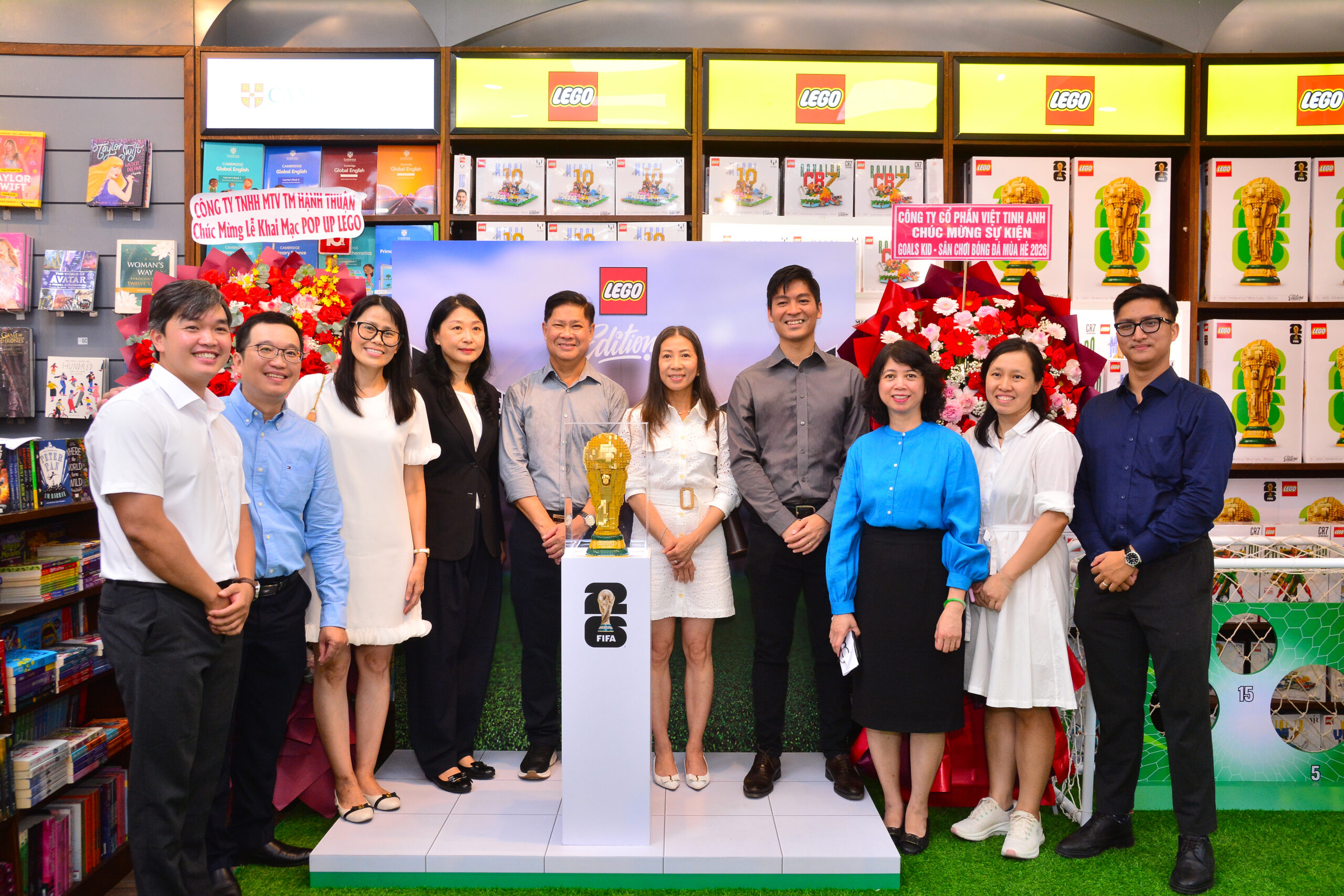 FAHASA Mở Bán Sản Phẩm Hot Lego® Chủ Đề Fifa World Cup 2026™ Tổ Chức Chương Trình Goals Kid – Sân Chơi Bóng Đá Mùa Hè 2026 Tại Nhà Sách Nguyễn Huệ