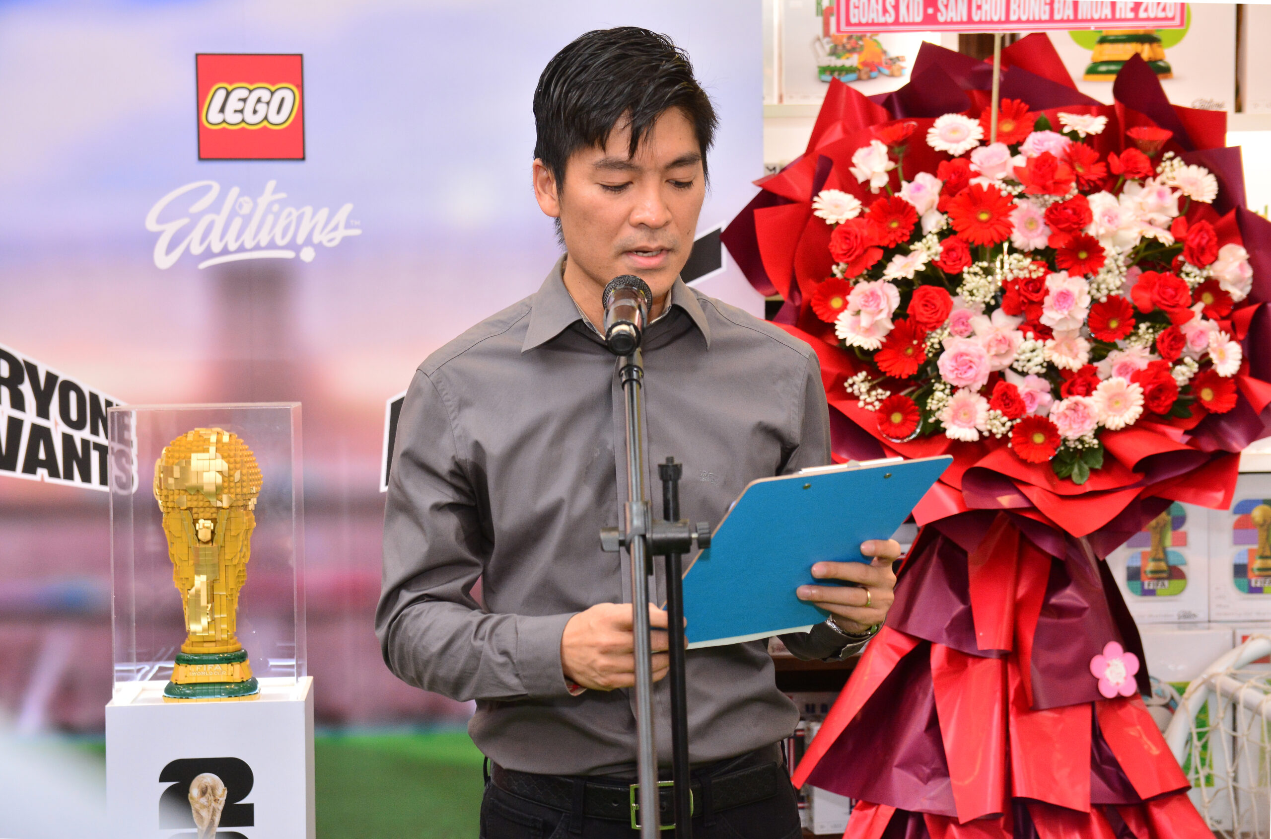 FAHASA Mở Bán Sản Phẩm Hot Lego® Chủ Đề Fifa World Cup 2026™ Tổ Chức Chương Trình Goals Kid – Sân Chơi Bóng Đá Mùa Hè 2026 Tại Nhà Sách Nguyễn Huệ