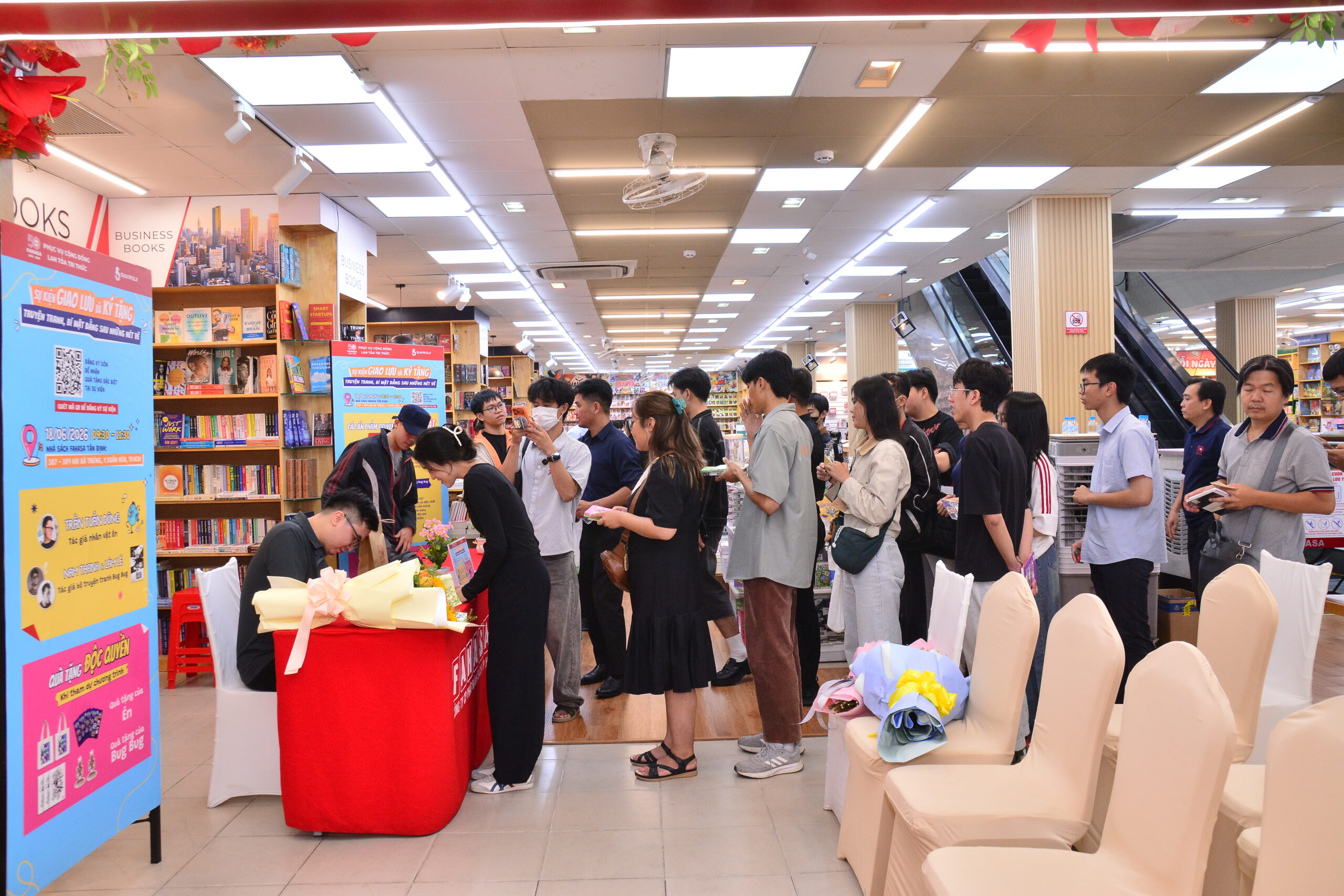 FAHASA Tổ Chức Chương Trình Giao Lưu Và Ký Tặng Cùng 3 Tác Giả Truyện Tranh Việt Nam Đình Đám  “Truyện Tranh - Bí Mật Đằng Sau Những Nét Vẽ” ngày 18.06.2026 tại Nhà sách FAHASA Tân Định