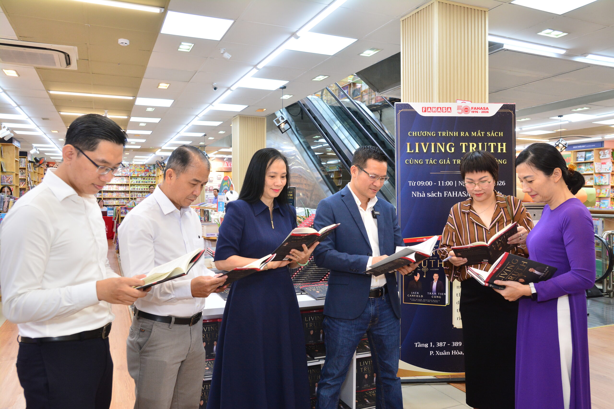 FAHASA Phối Hợp Cùng Tác Giả Trần Tiến Công Tổ Chức Giao Lưu Và Ra Mắt Sách “Living Truth” Ngày 09.06.2026 (4)