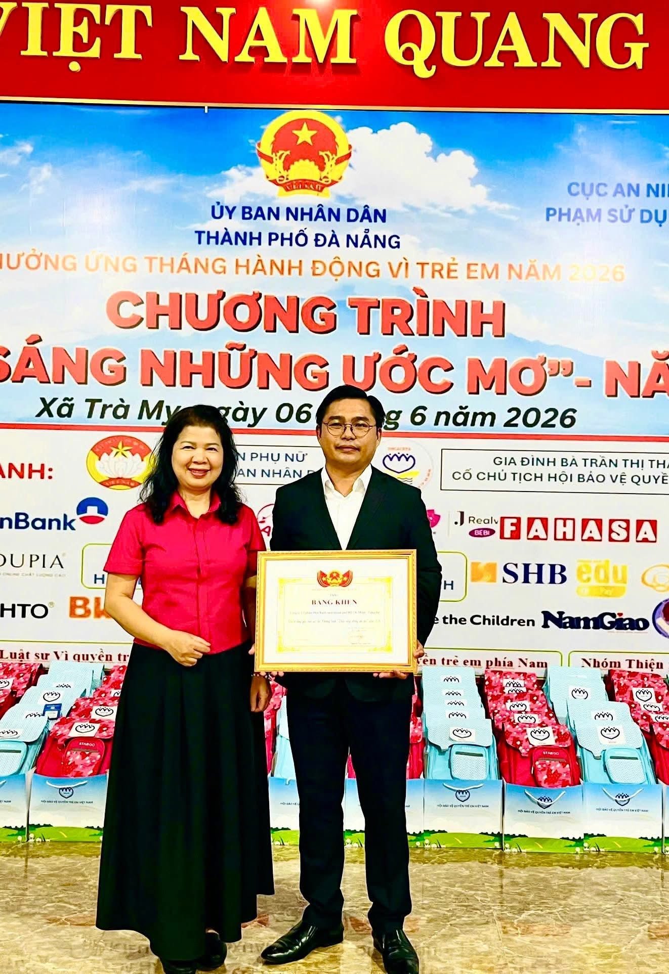 FAHASA đã có đóng góp xuất sắc trong chương trình " Thắp sáng những ước mơ" năm 2026