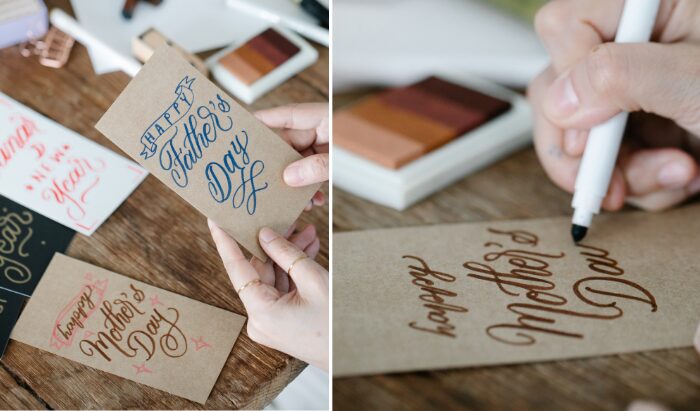 Ý Tưởng Trang Trí Thiệp Theo Sở Thích Của Cha