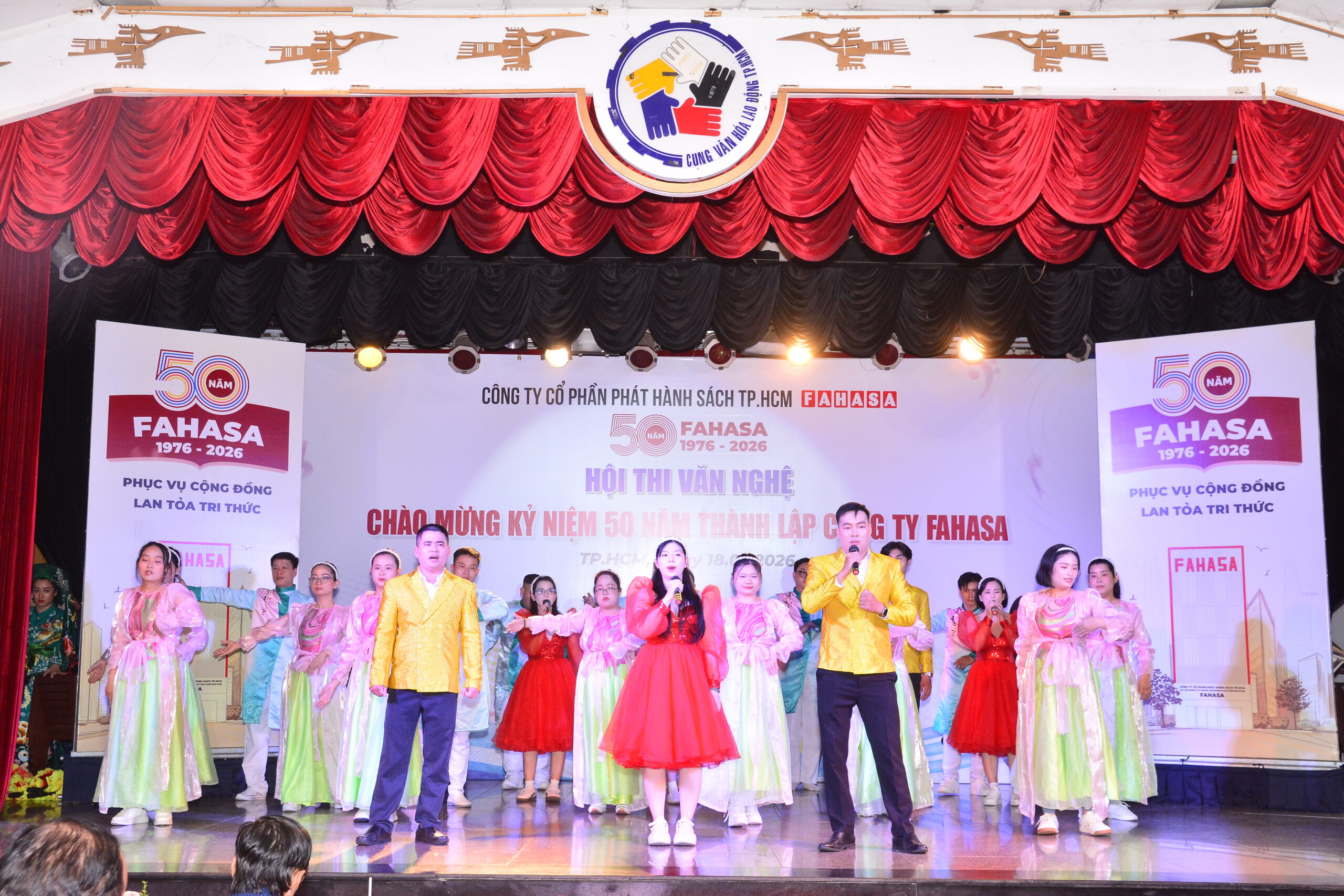 Hội Thao - Hội Thi Văn Nghệ Chào Mừng Kỷ Niệm 50 Năm Thành Lập Công Ty Cổ Phần Phát Hành Sách TP.HCM - FAHASA (06/8/1976 - 06/8/2026) Hội Thao - Hội Thi Văn Nghệ Chào Mừng Kỷ Niệm 50 Năm Thành Lập Công Ty Cổ Phần Phát Hành Sách TP.HCM - FAHASA (06/8/1976 - 06/8/2026)