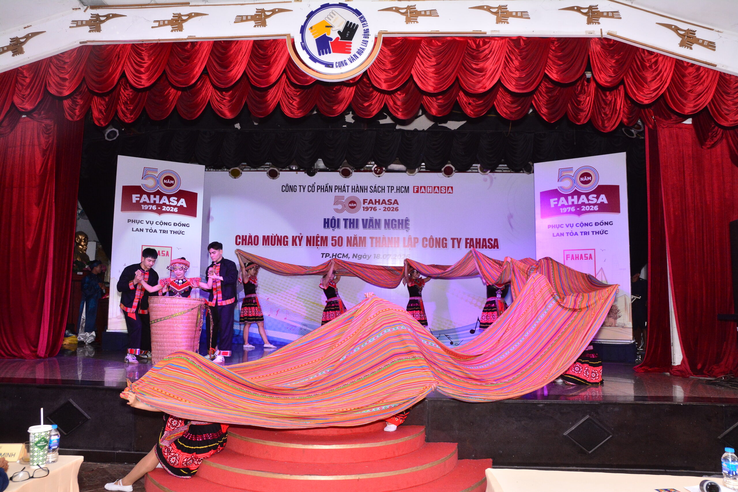 Hội Thao - Hội Thi Văn Nghệ Chào Mừng Kỷ Niệm 50 Năm Thành Lập Công Ty Cổ Phần Phát Hành Sách TP.HCM - FAHASA (06/8/1976 - 06/8/2026) Hội Thao - Hội Thi Văn Nghệ Chào Mừng Kỷ Niệm 50 Năm Thành Lập Công Ty Cổ Phần Phát Hành Sách TP.HCM - FAHASA (06/8/1976 - 06/8/2026)