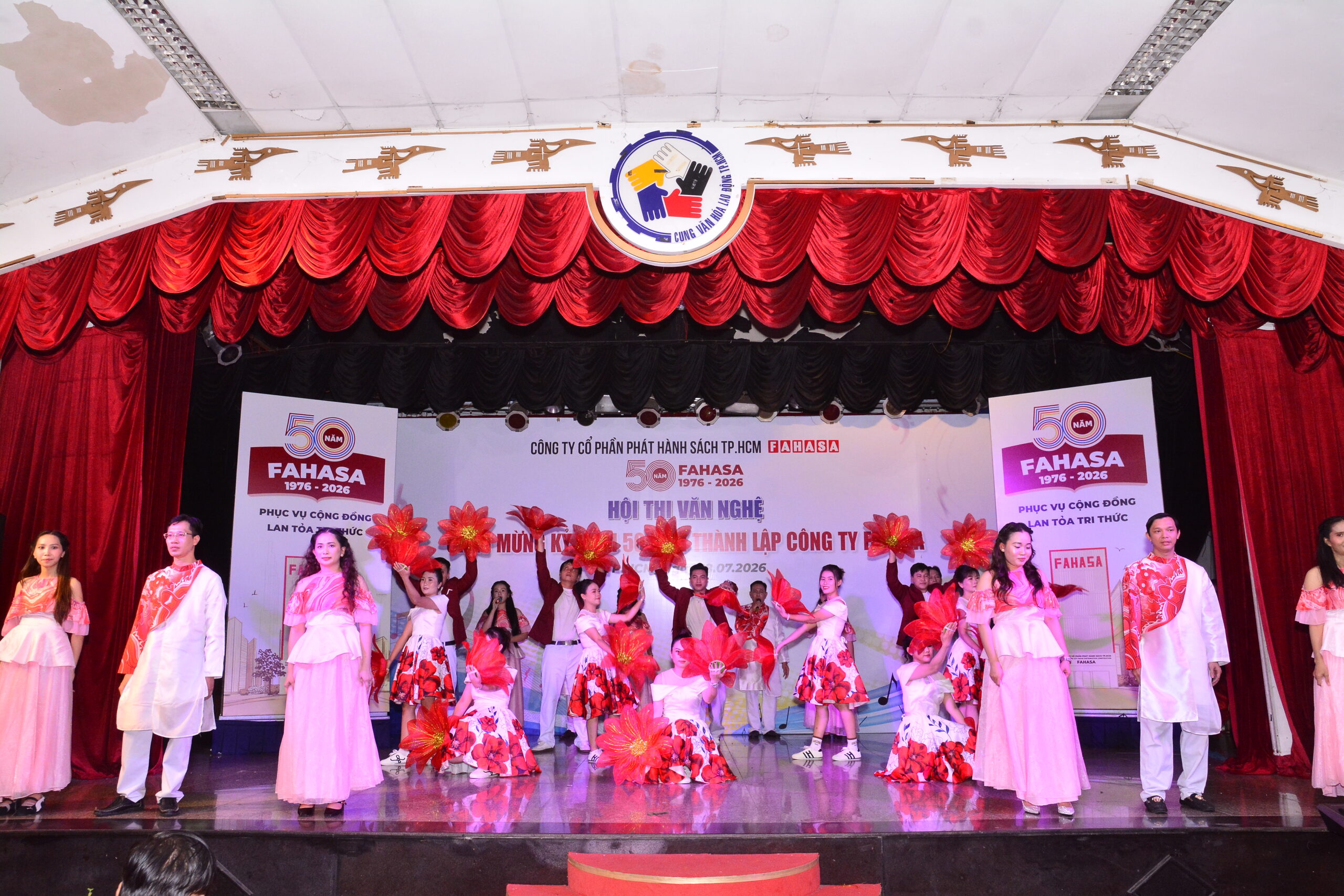 Hội Thao - Hội Thi Văn Nghệ Chào Mừng Kỷ Niệm 50 Năm Thành Lập Công Ty Cổ Phần Phát Hành Sách TP.HCM - FAHASA (06/8/1976 - 06/8/2026) Hội Thao - Hội Thi Văn Nghệ Chào Mừng Kỷ Niệm 50 Năm Thành Lập Công Ty Cổ Phần Phát Hành Sách TP.HCM - FAHASA (06/8/1976 - 06/8/2026)