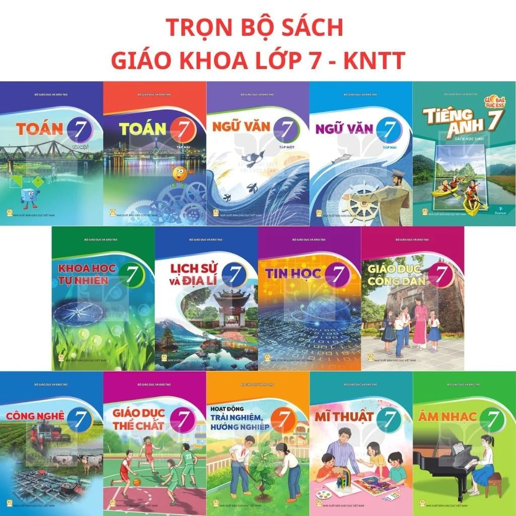 Danh mục Sách Giáo Khoa lớp 7 