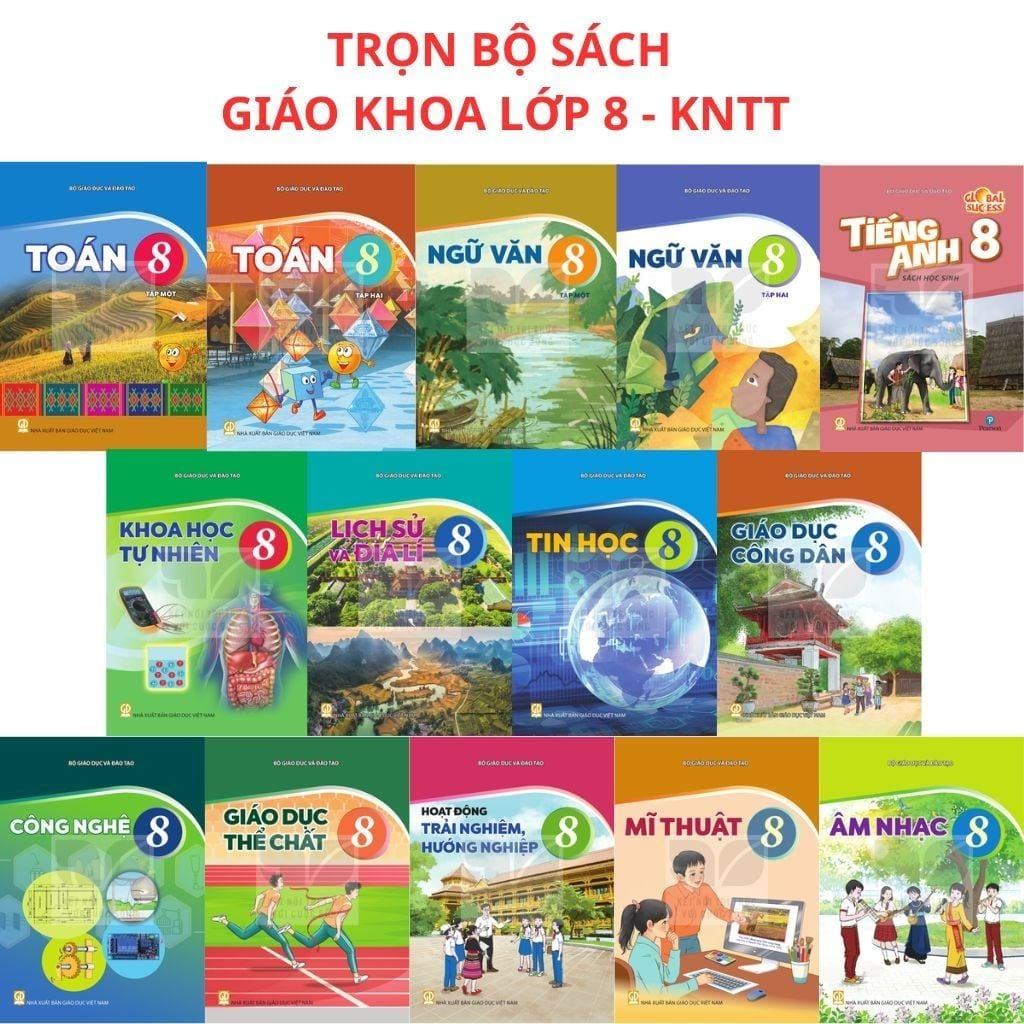 Danh mục sách giáo khoa lớp 8