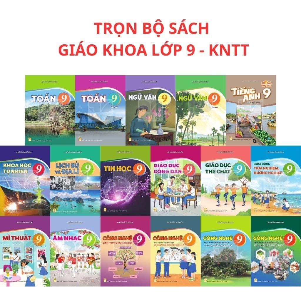Danh mục sách giáo khoa lớp 9